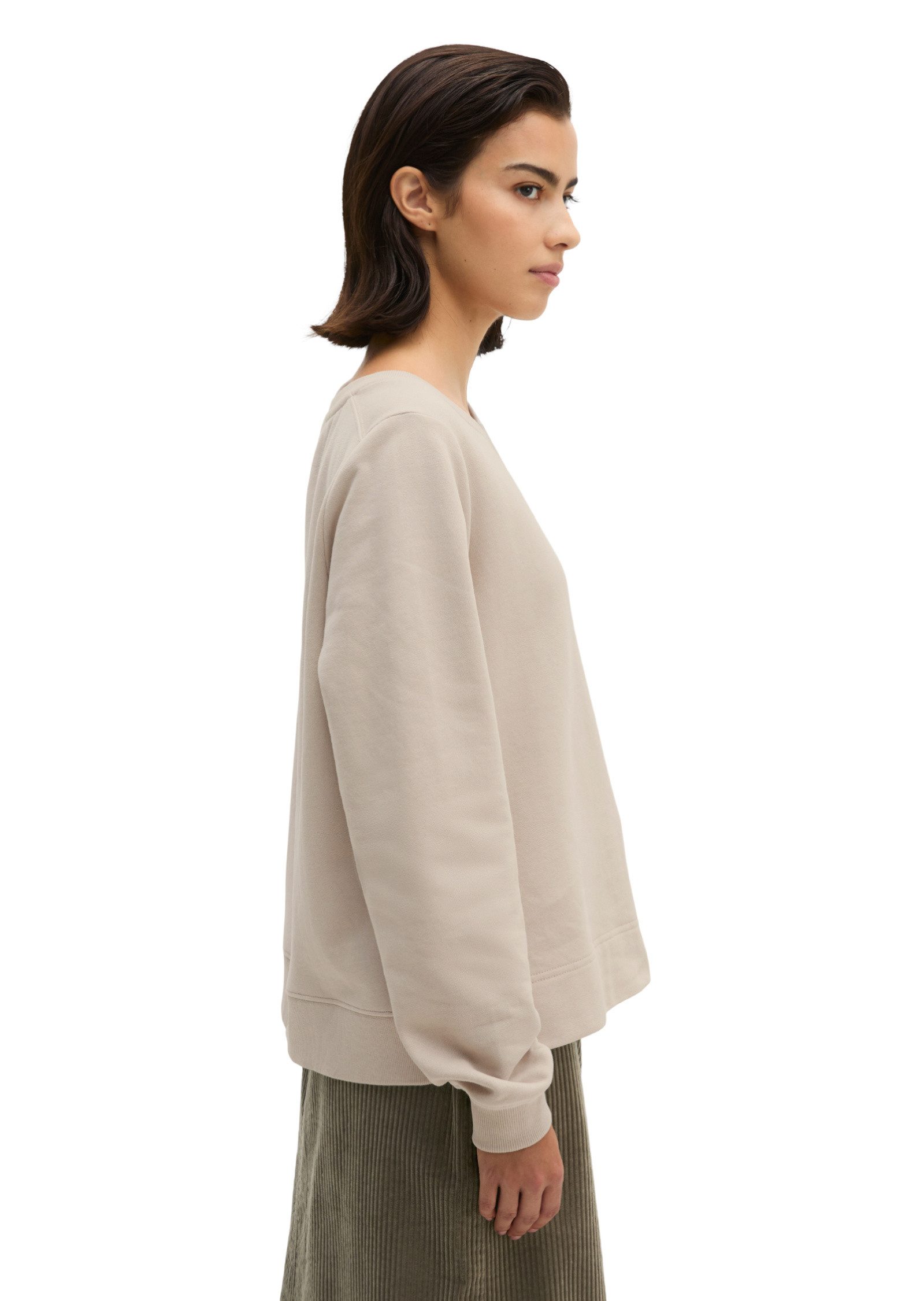 Marc O'Polo Sweatshirt mit gepeachter Oberfläche