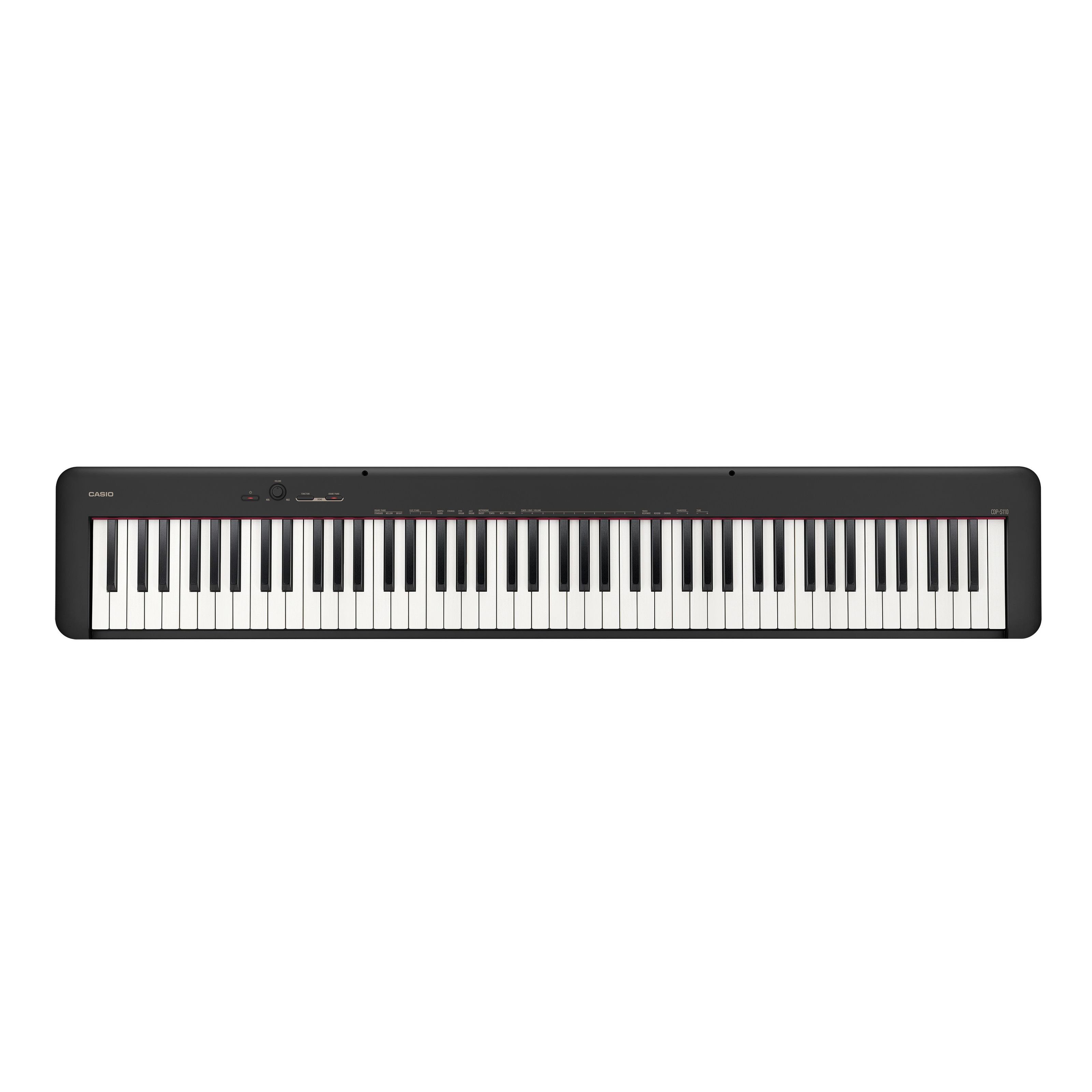 CASIO Stagepiano (Stage Pianos, Stage Pianos Hammermechanik), CDP-S110 BK - Stage Piano
