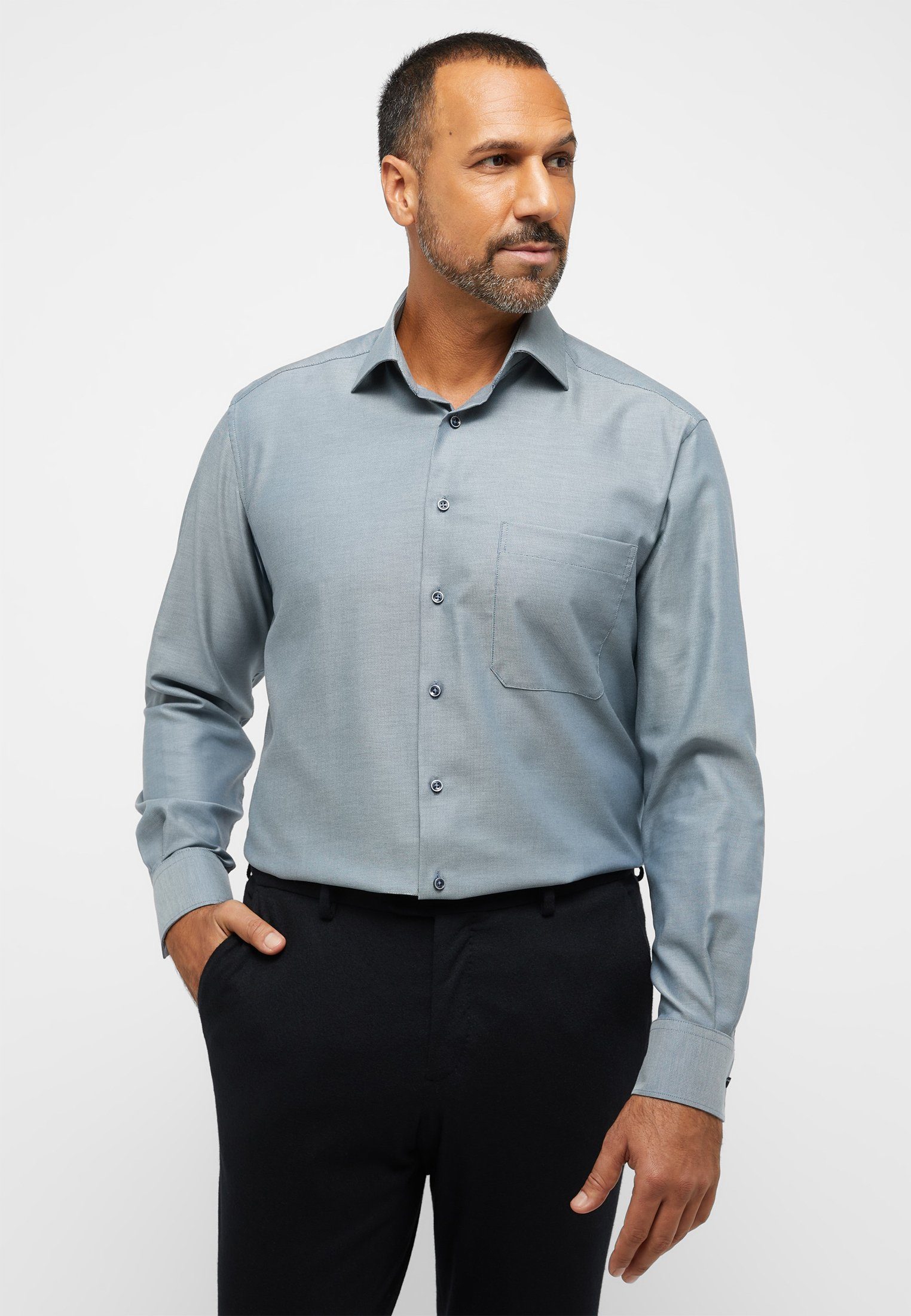 Eterna Langarmhemd COMFORT FIT günstig online kaufen