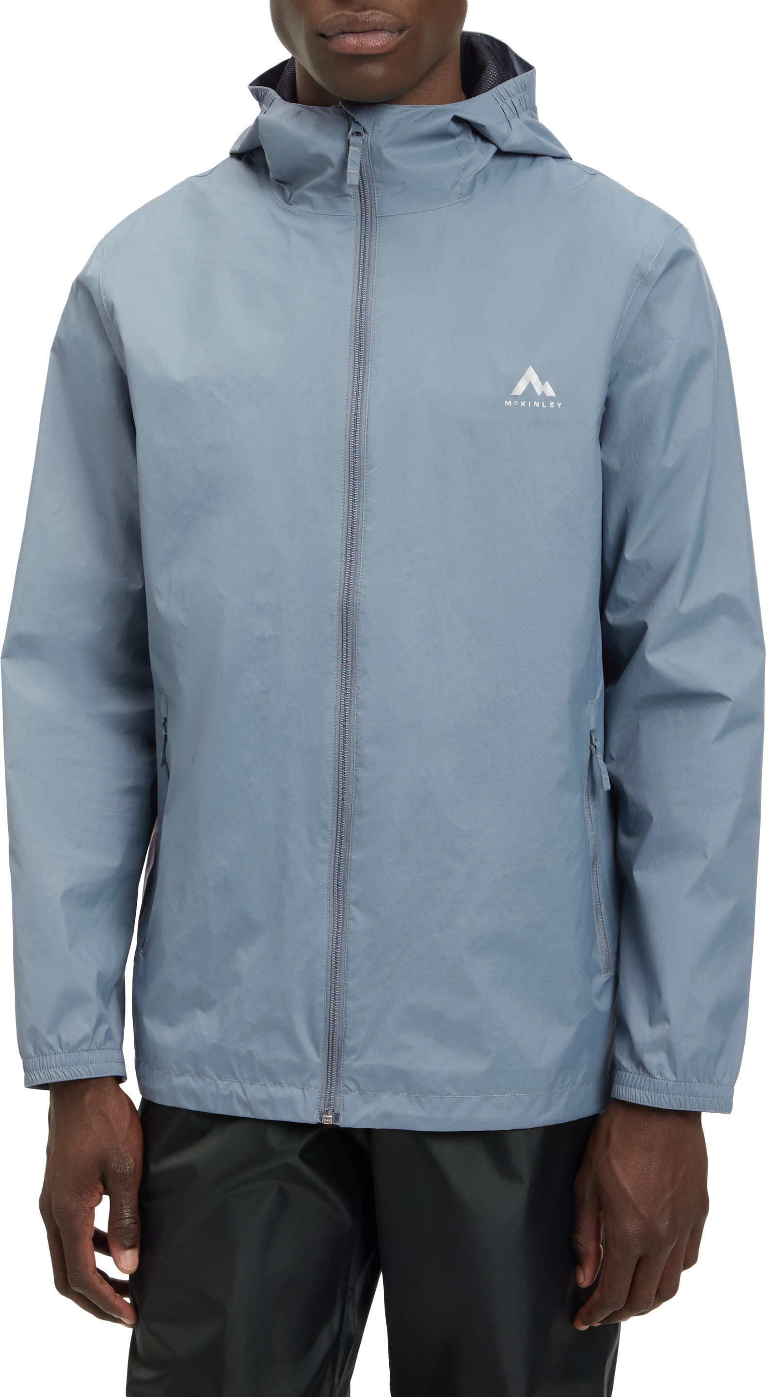 McKINLEY Regenjacke HE.-REGENJACKE KEREOL V M sportlicher Stil, mit AQUAMAX-Technologie, winddicht, atmungsaktiv