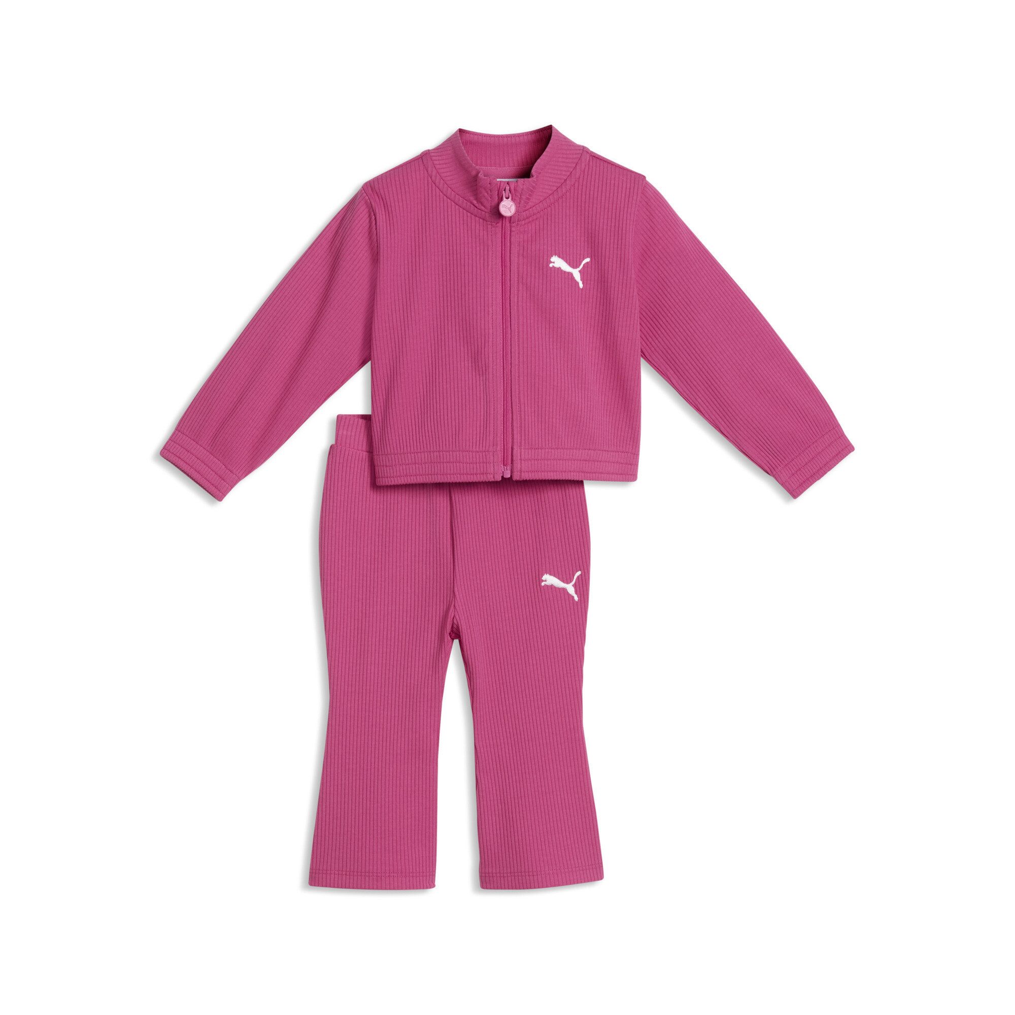 PUMA Jogginganzug Essentials Elevated Gerippter Trainingsanzug Kinder