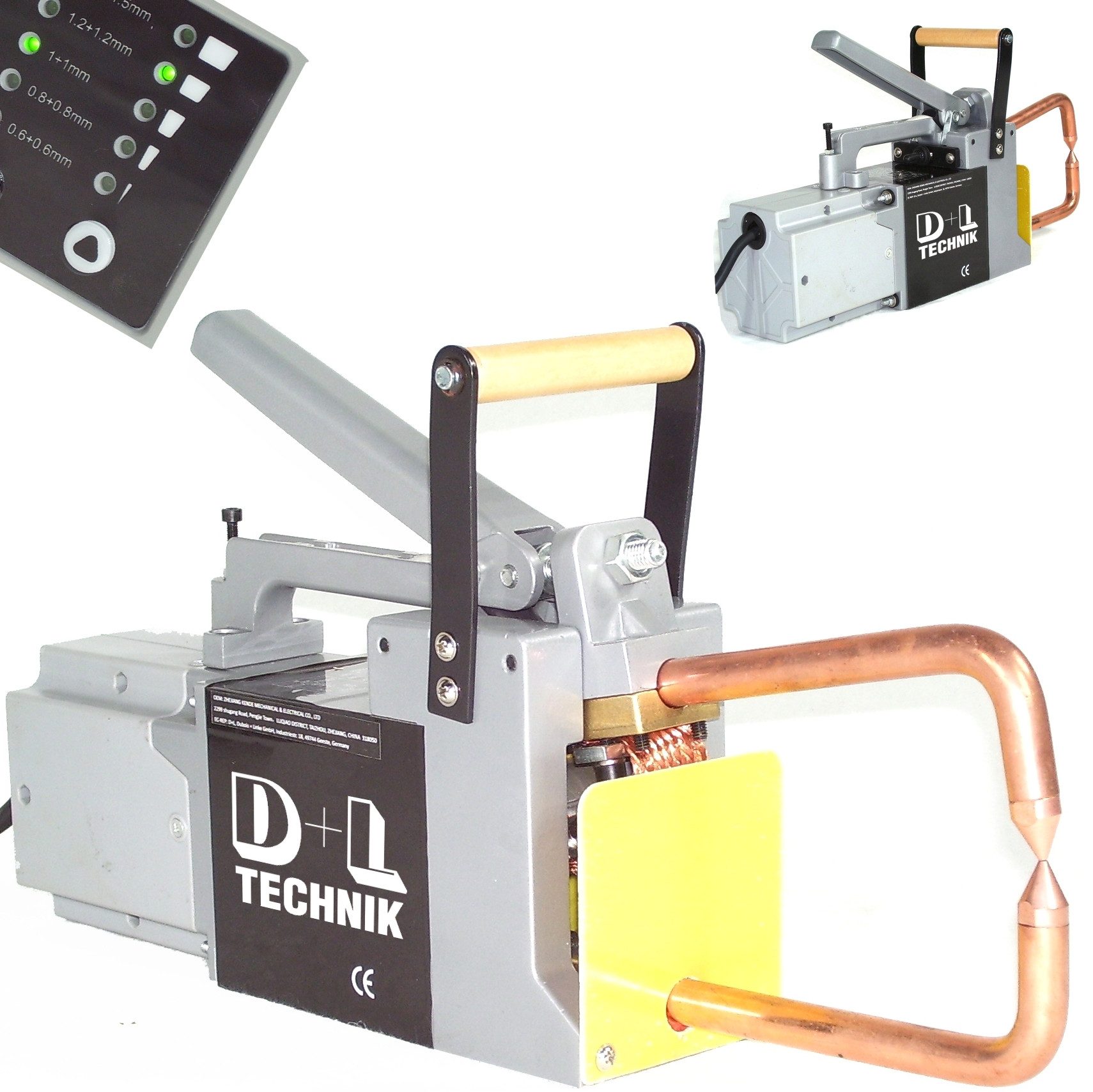 Apex Elektroschweißgerät Punktschweißzange Digital Punktschweißgerät 4kVA Kfz Spotter 56292, 1-tlg.