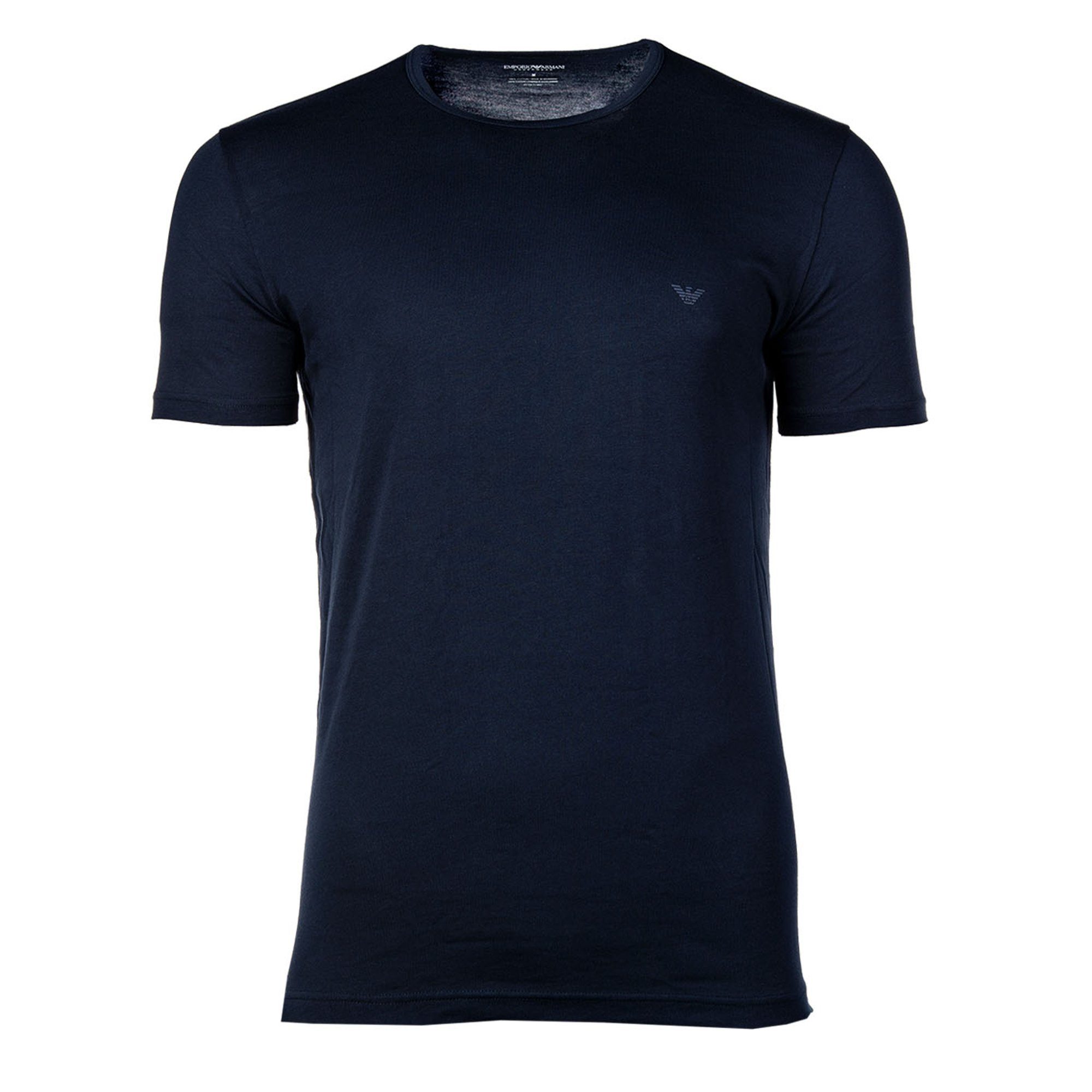 Emporio Armani T-Shirt Herren T-Shirt 2er Pack Baumwolle (Packung, 2er Pack günstig online kaufen