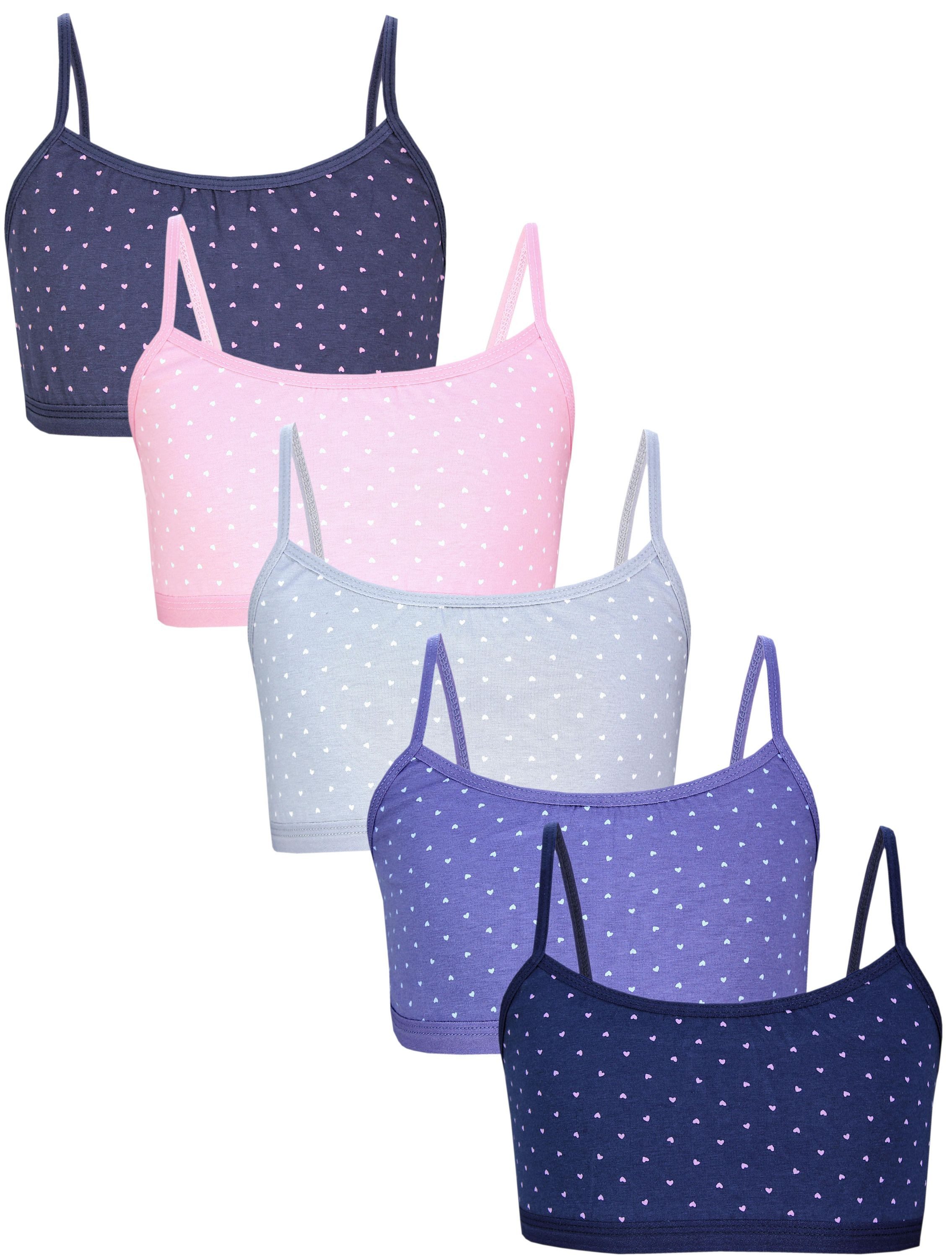 Herzchen Jeansblau Rosa Dunkelblau Graphite Grau