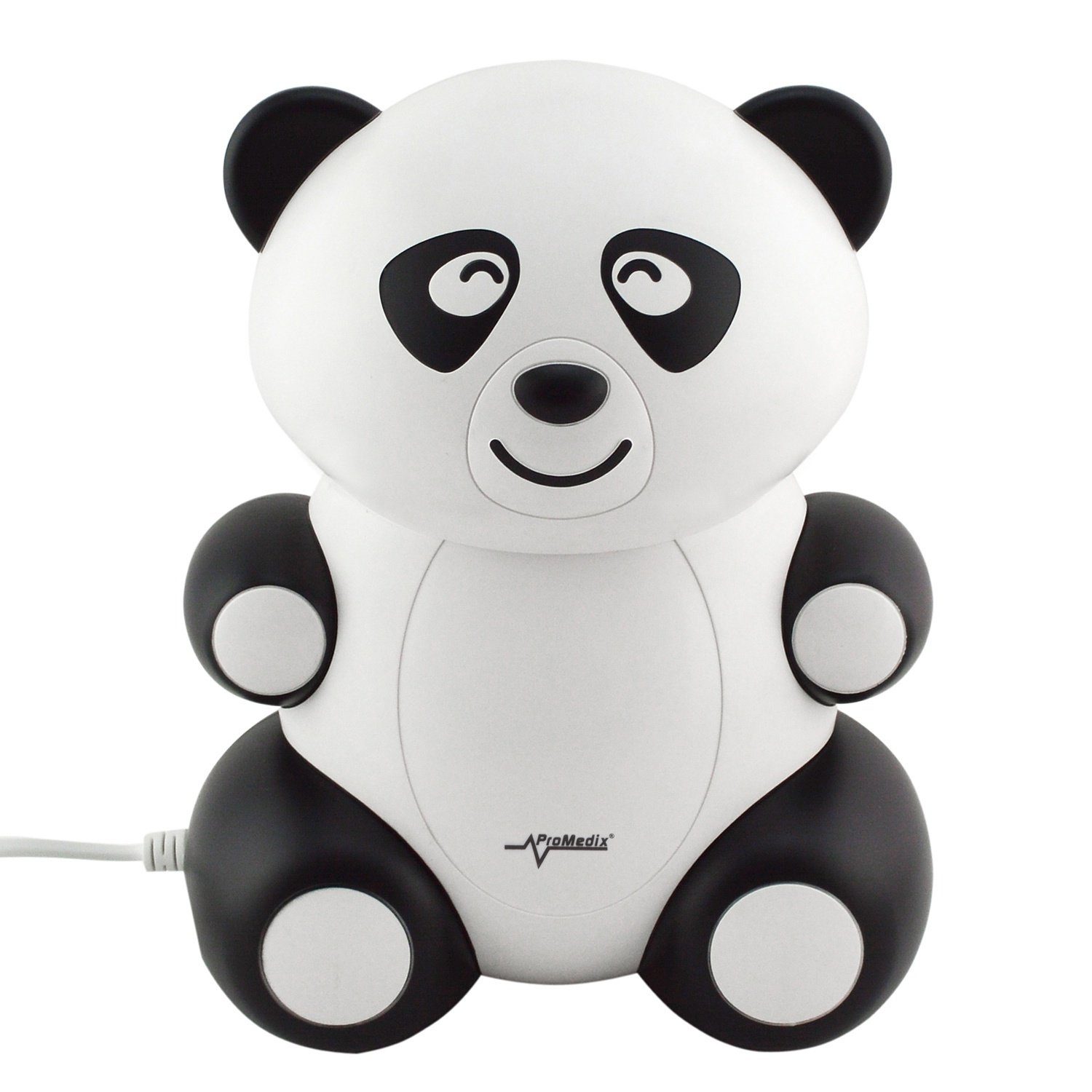 Promedix Inhalationsgerät PR-812 Inhaliergerät Set für Kinder - Panda, Vernebler Kapazität - 10 ml, Durchfluss: - 5-8 l/min