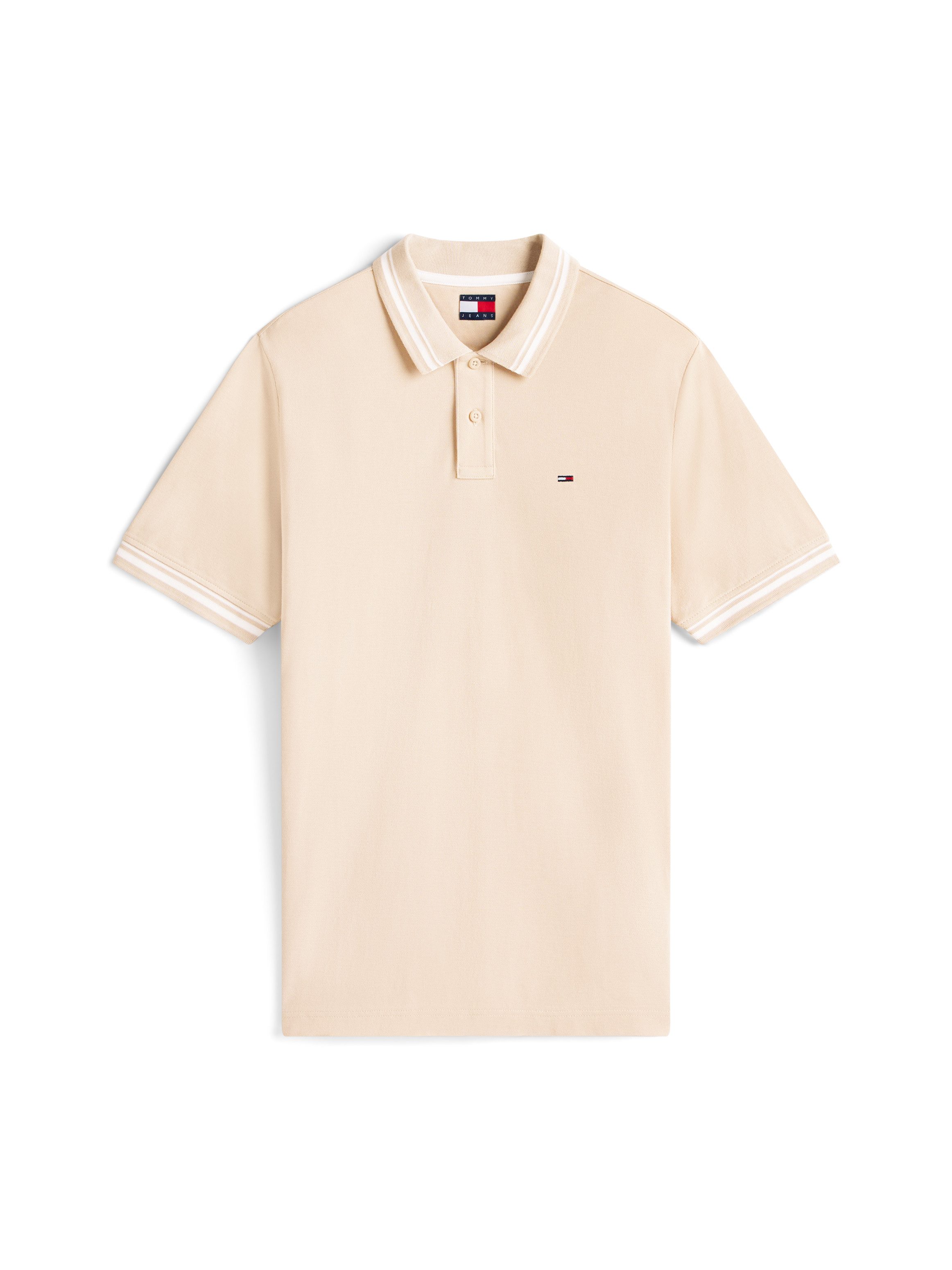 Tommy Jeans Poloshirt TJM REG TIPPED POLO EXT Mit Rundhalsausschnitt – Bild 4 von 5