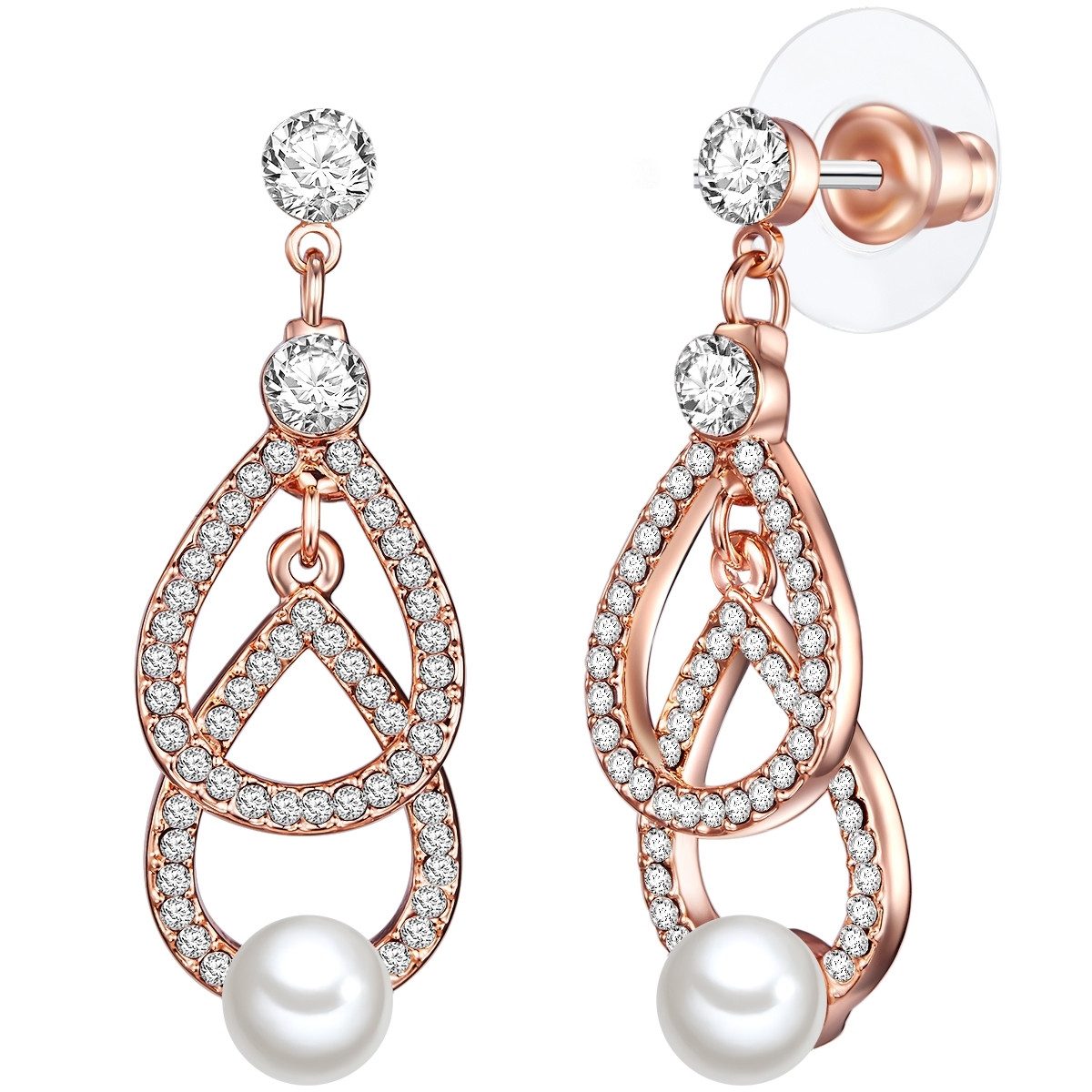 Lulu & Jane Paar Ohrstecker Set: günstig online kaufen