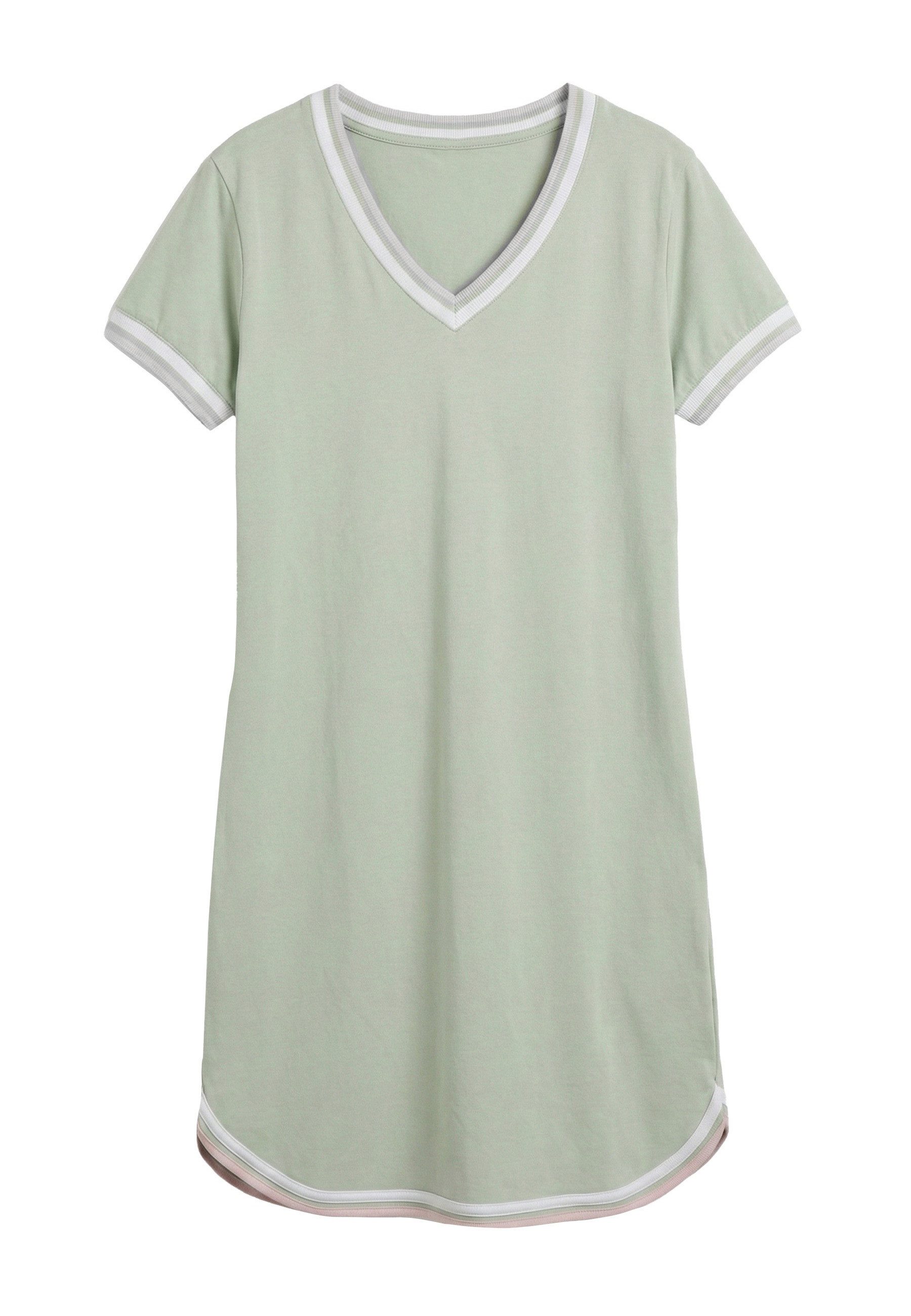 Kleinigkeit A-Linien-Kleid Kleinigkeit Skörti V-Neck (1-tlg)