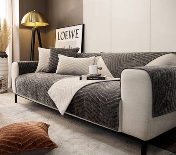 Sofaschoner luxuriöser, einfacher und moderner Sofabezug Coonoor, Vier Jahreszeiten universal rutschfest