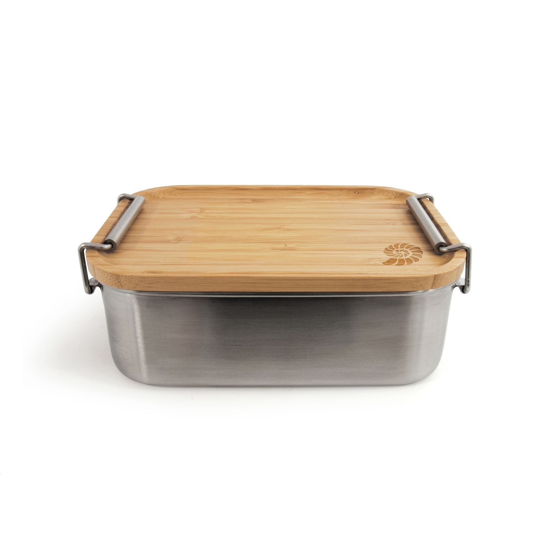 Origin Outdoors Lunchbox Origin Outdoors Bamboo Lunchbox mit Clip – nachhaltige 3-Fach Box