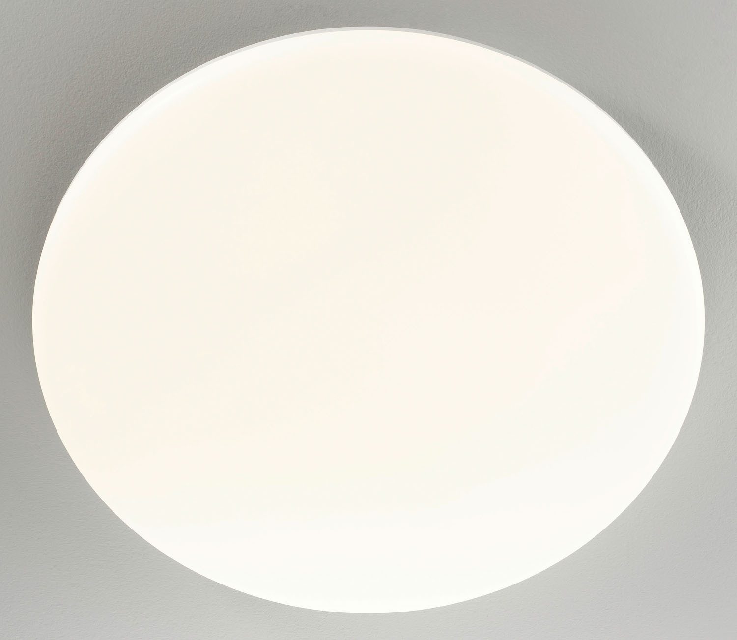 casa NOVA LED Deckenleuchte BLANC, 1-flammig, Ø 45 cm, Weiß, Kunststoff, LE günstig online kaufen