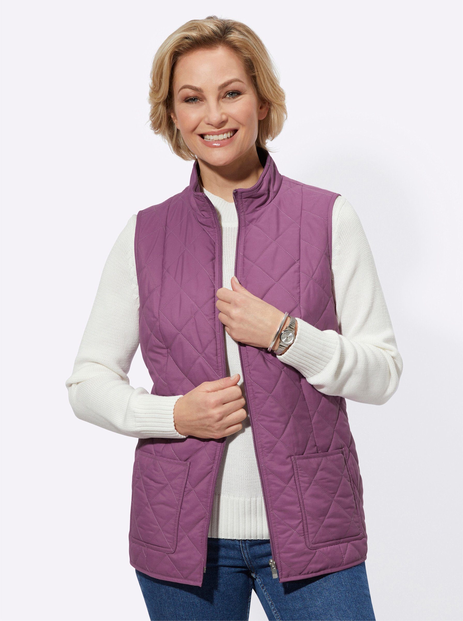 Witt Jerseyweste Steppweste . günstig online kaufen