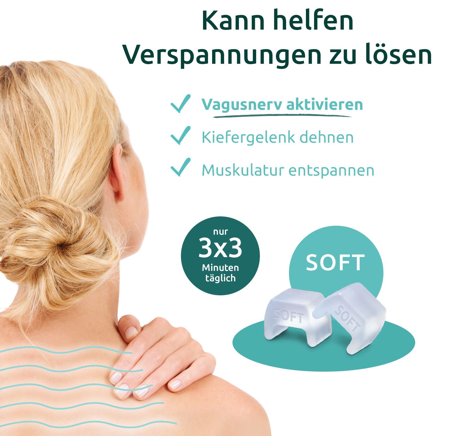 TJ-MOTION be in balance Massagegerät TJ-Motion Soft die neue Lösung von Kiefer-Nacken- Rückenverspannungen – Bild 4 von 5