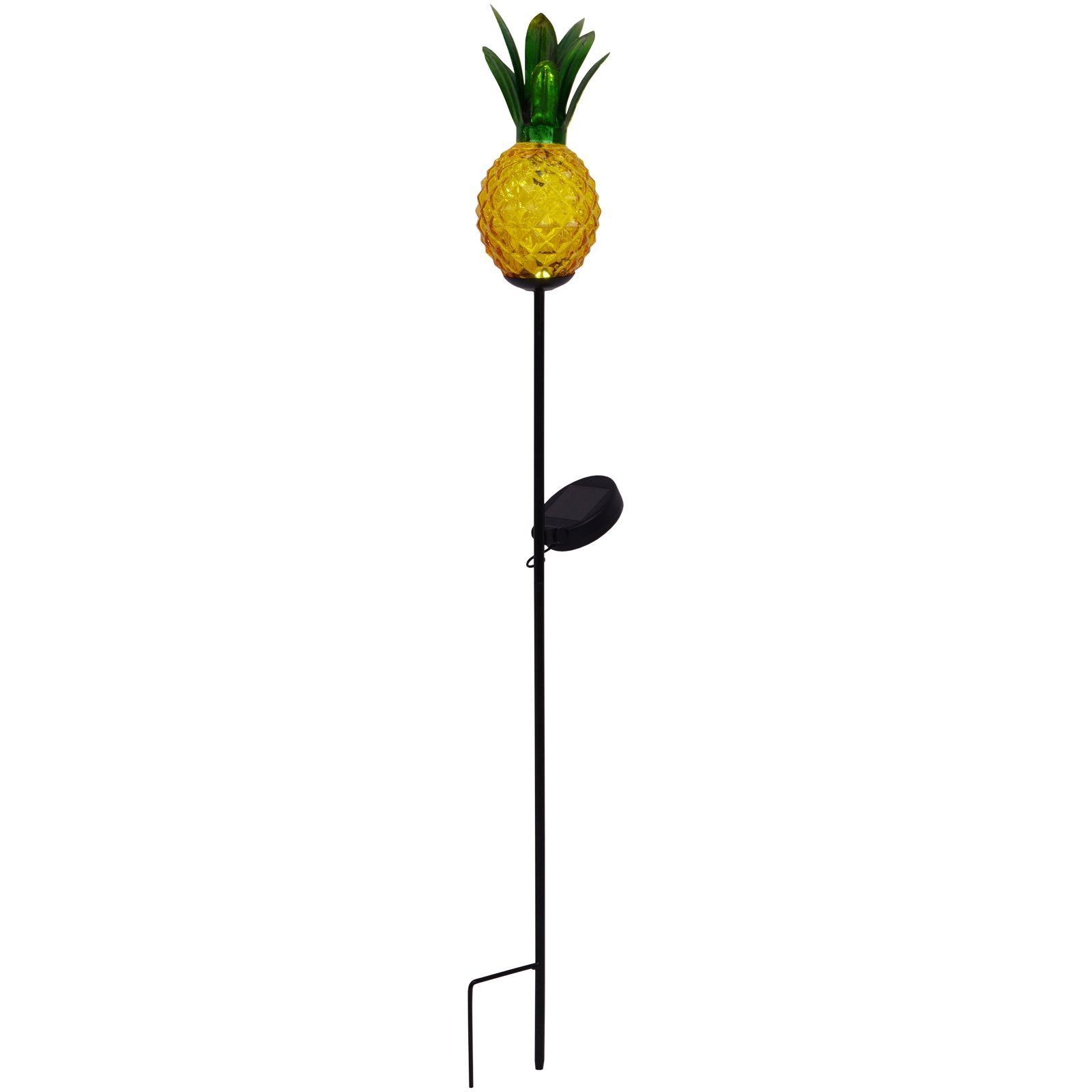 bmfversand LED Solarleuchte Solarleuchte Garten Ananas Außen