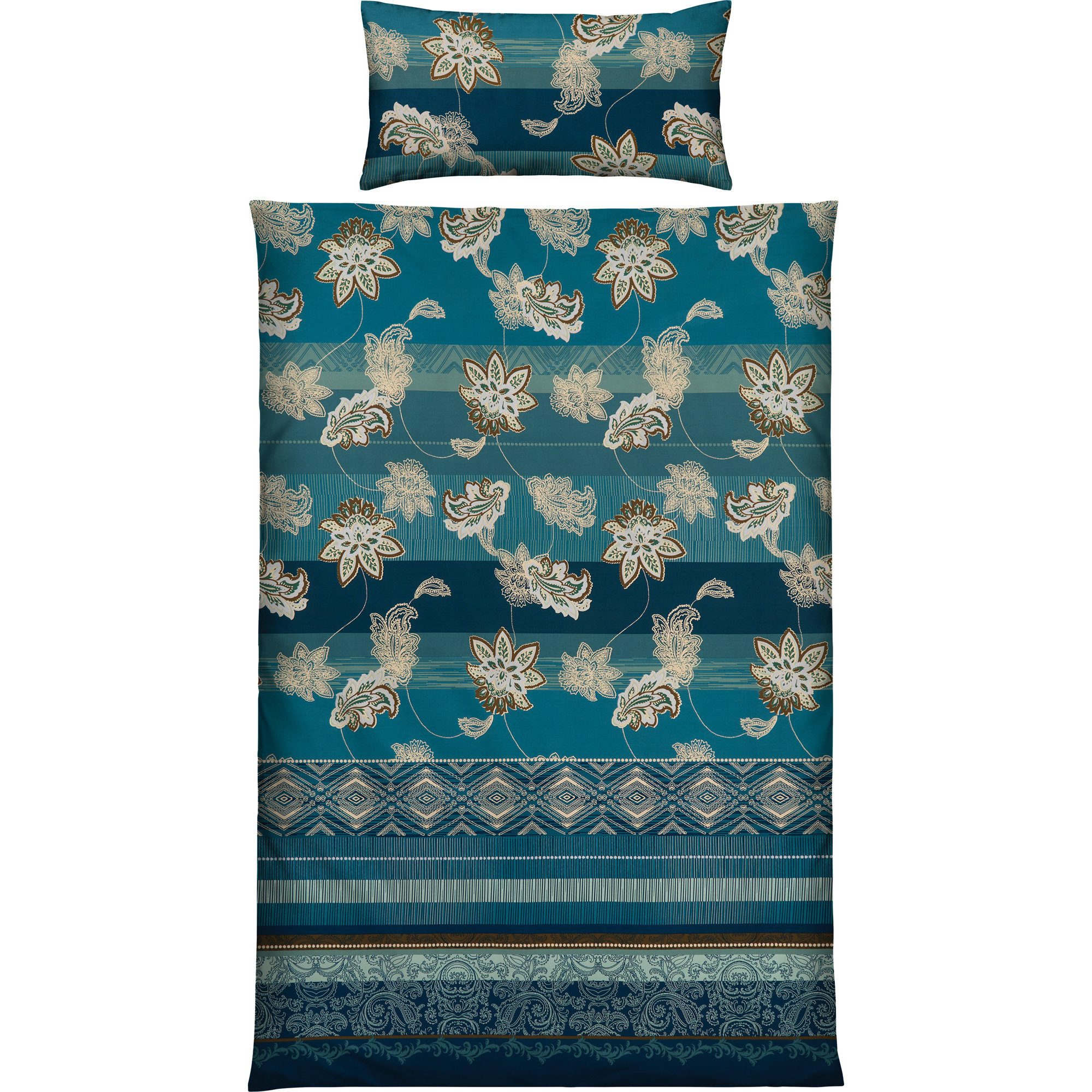 Erwin Müller Bettwäsche Bettwäsche, Mako-Satin, Blumen günstig online kaufen