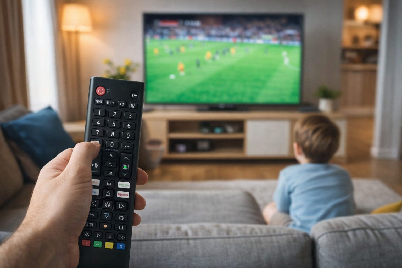 azurano Ersatz für LG AKB76037605, AKB76040301 Universal-Smart-TV-Fernbedienung (Ersetzt auch AKB76040301)