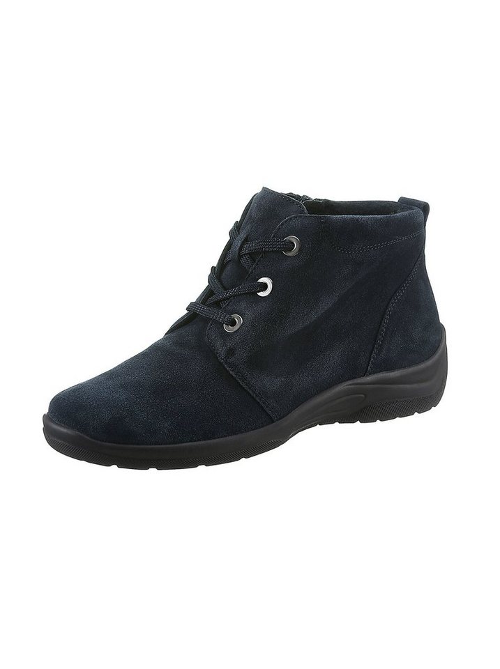 Waldläufer Stiefelette Stiefelette Flexible Laufsohle, Wechselfußbett, weiche Polsterung