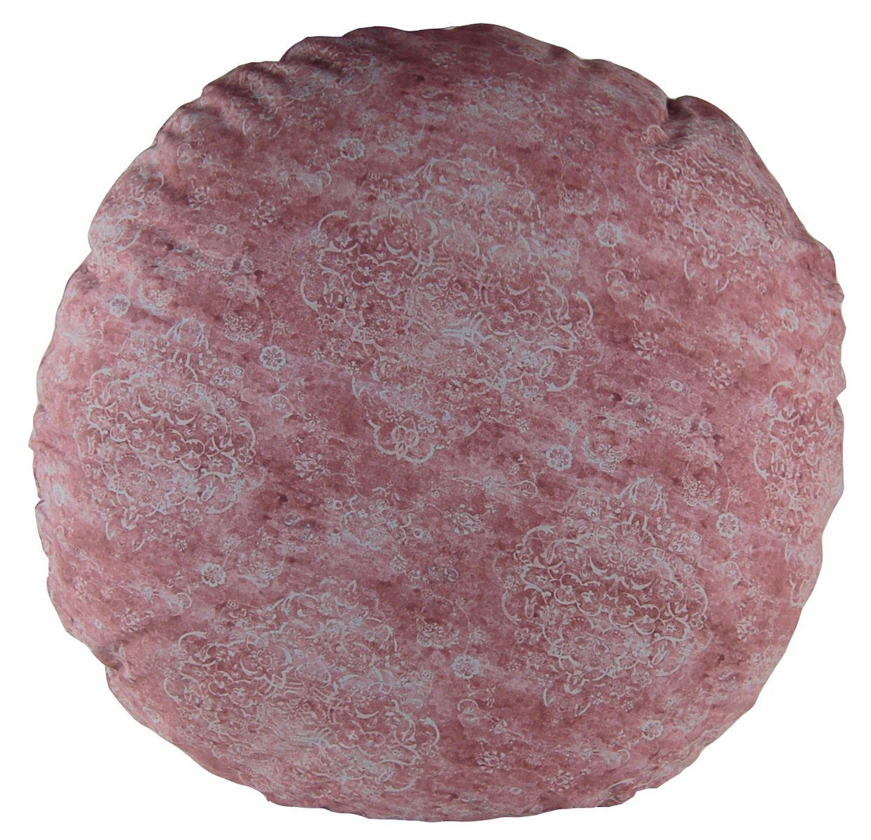 beties Kissenbezug Ritual, (1 Stück), Kissenhülle rund ca. 80 cm Deko (erdton-natural)