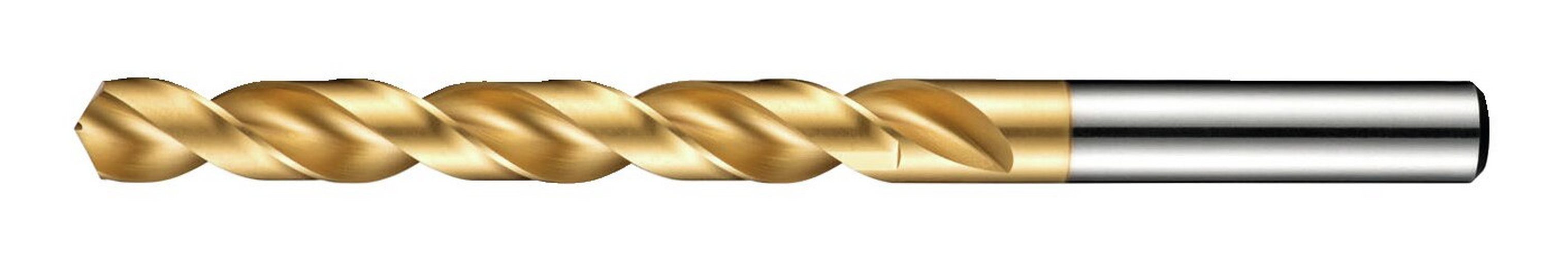 Dormer Spiralbohrer, HSS DIN338N 10,2 mm 118G Typ N 4xD A51010.2 TiN