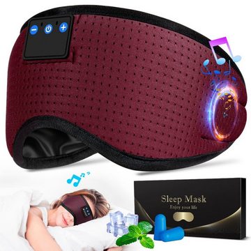 Welikera Schlafmaske Bluetooth 5.2 Schlafmaske,Smarte Augenpflege mit Musik,kühlen, 1-tlg.