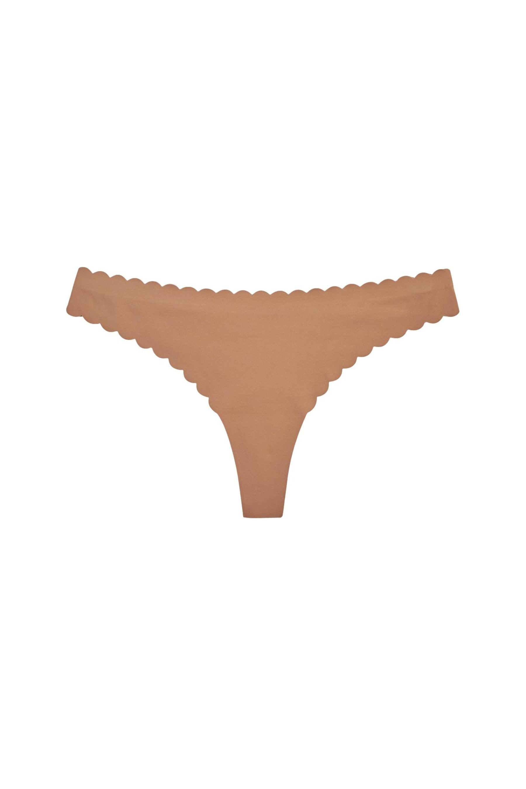 Next String Nahtlose Tanga-Slips mit Bogenkante (1-St)
