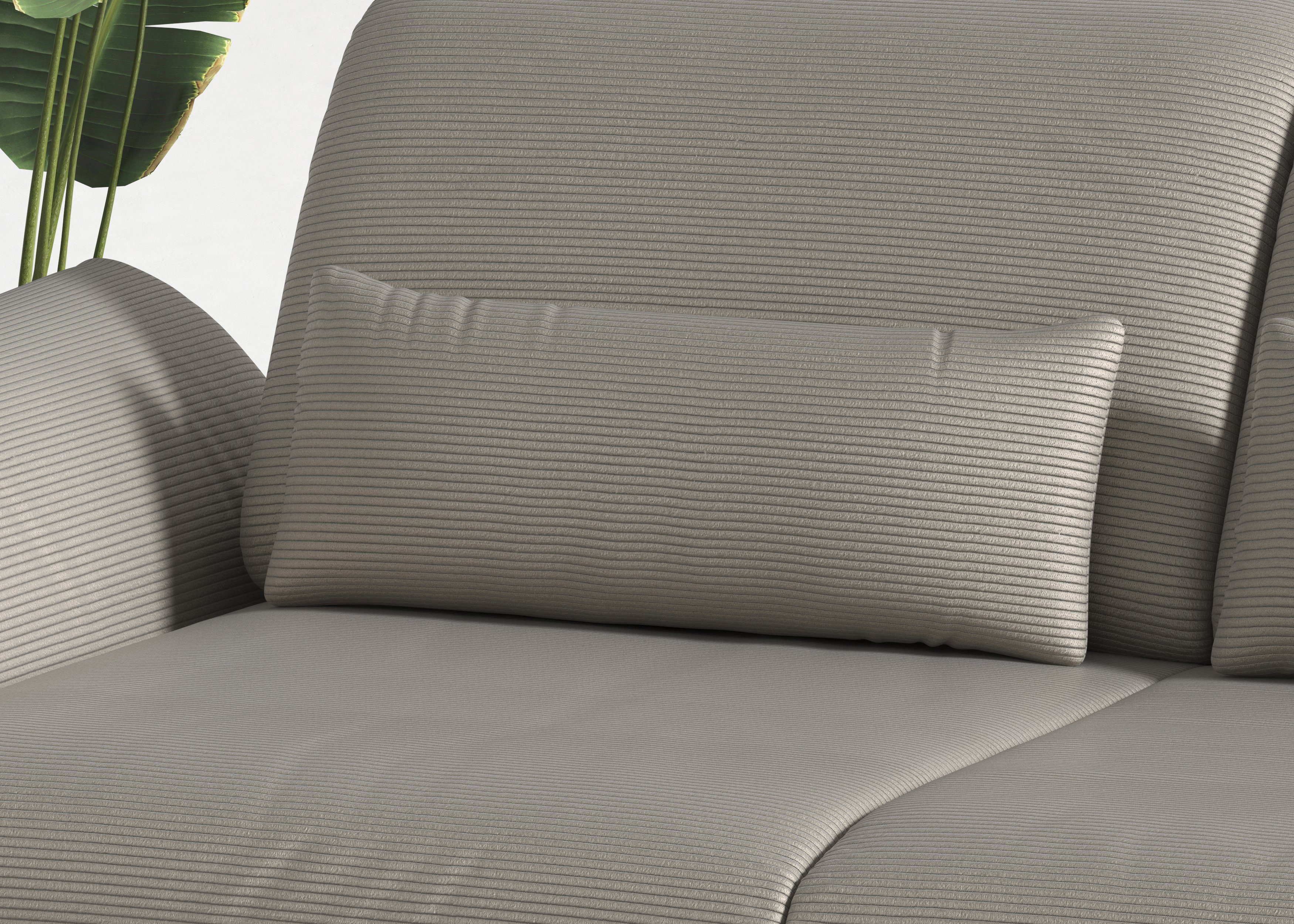 Home affaire Sofakissen Coco, (Set), wahlweise 2er- oder 3er-Nierenkissen-Set, Breite jeweils 64 cm