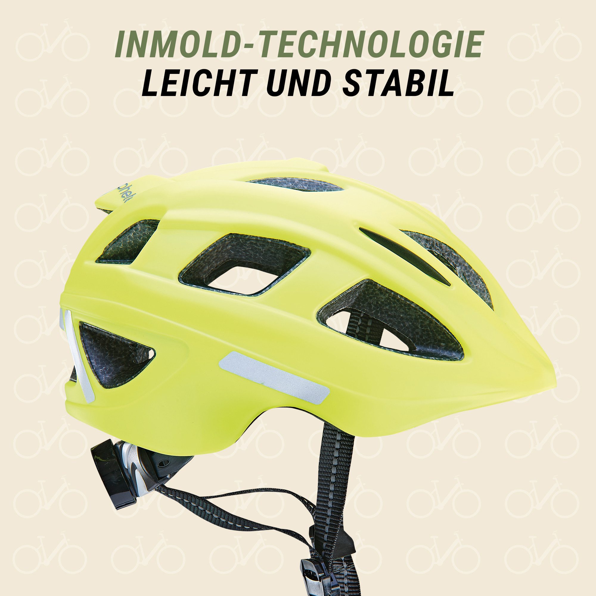 Prophete Fahrradhelm Kinder Fahrradhelm mit LED Licht