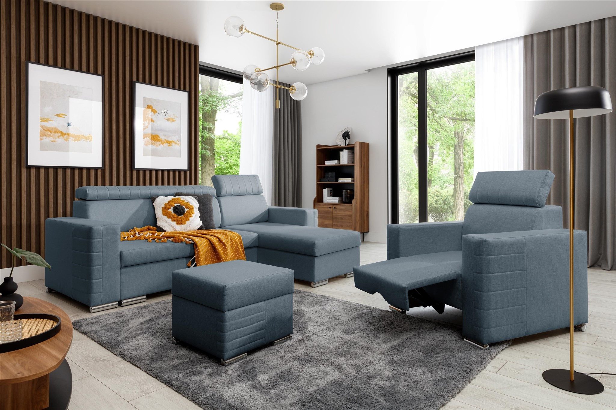 Fun Möbel Ecksofa Schlafsofa CANTON in günstig online kaufen