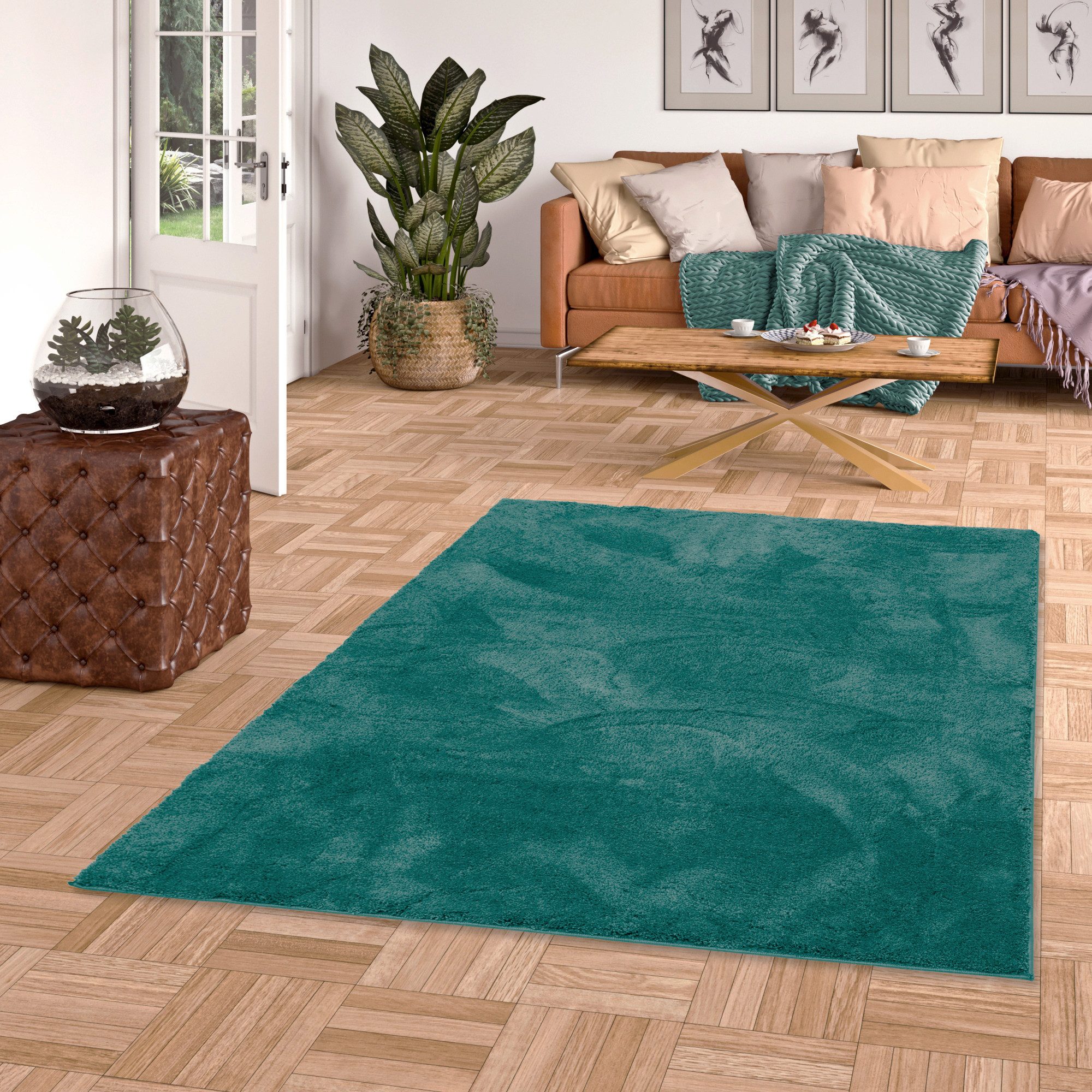 Pergamon Kinderteppich Kinderteppich Super Soft Hochflor günstig online kaufen