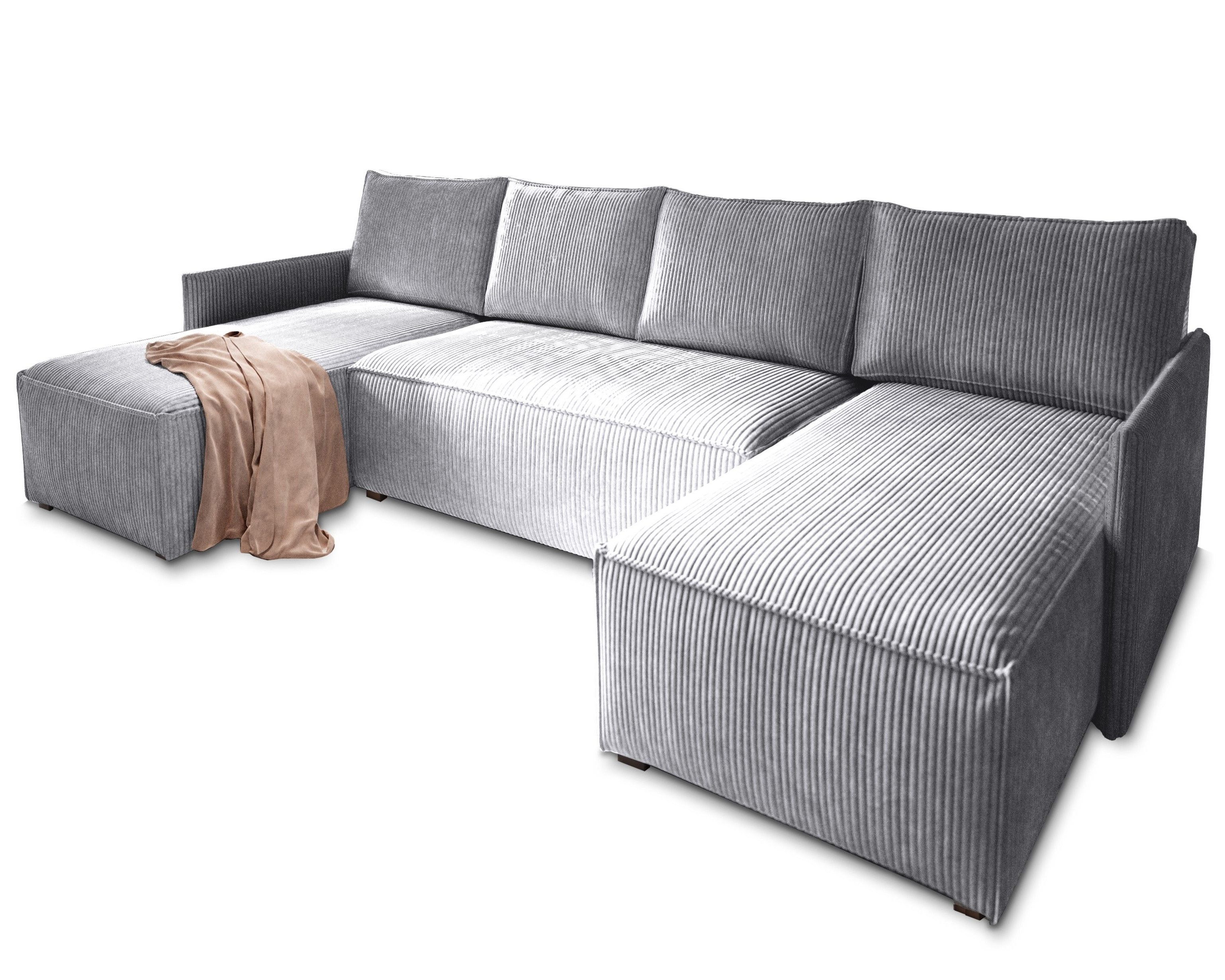 Masseno Ecksofa TRES mit Schlaffunktion U-Form, günstig online kaufen