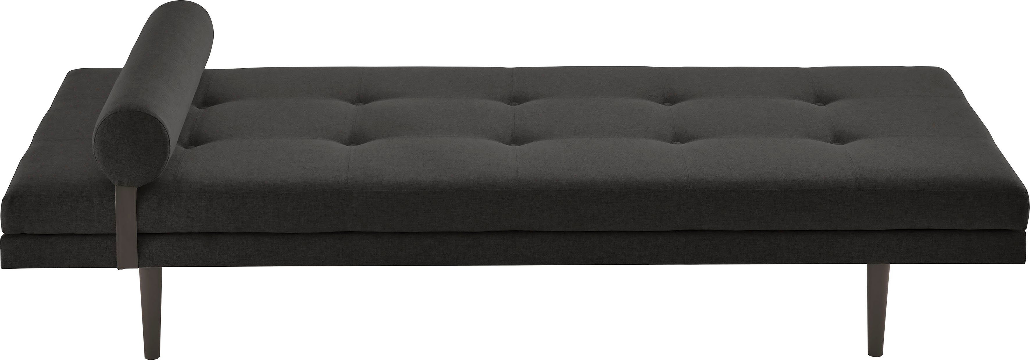 ATLANTIC home collection Chaiselongue Bergen, Tagesliege im Japanischen Stil, inklusive arretierbarer Nackenrolle