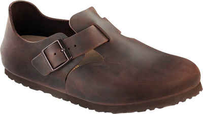 Birkenstock BIRKENSTOCK Shoes Halbschuh London habana Leder 166531 + 166533 Outdoorschuh
