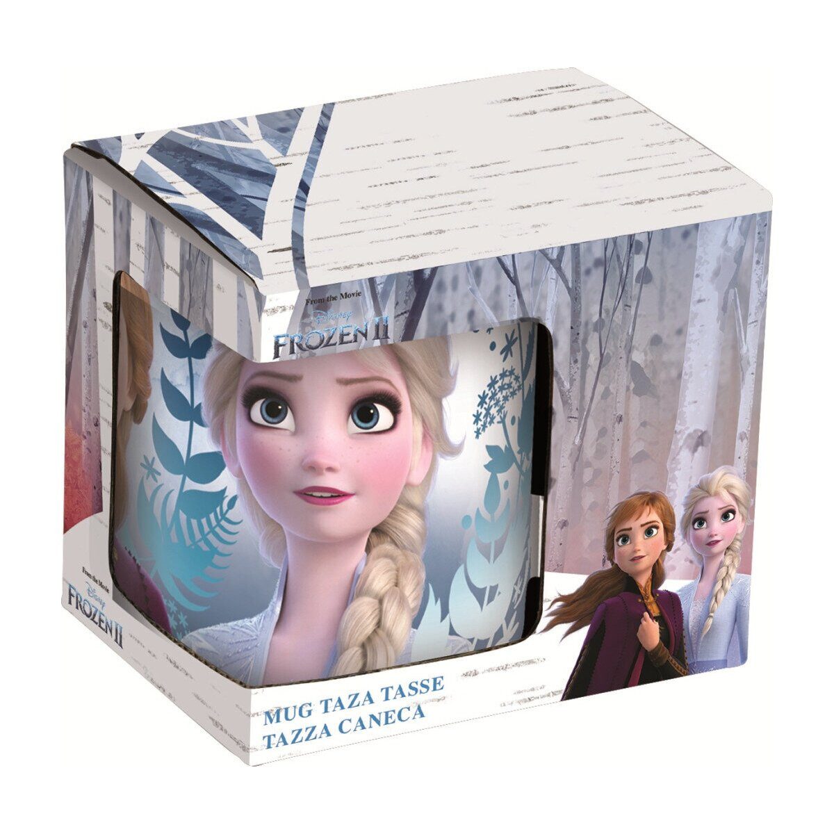 Disney Tasse Disney Eiskönigin Clouds Porzellanbecher 235 ml, 1-tlg.