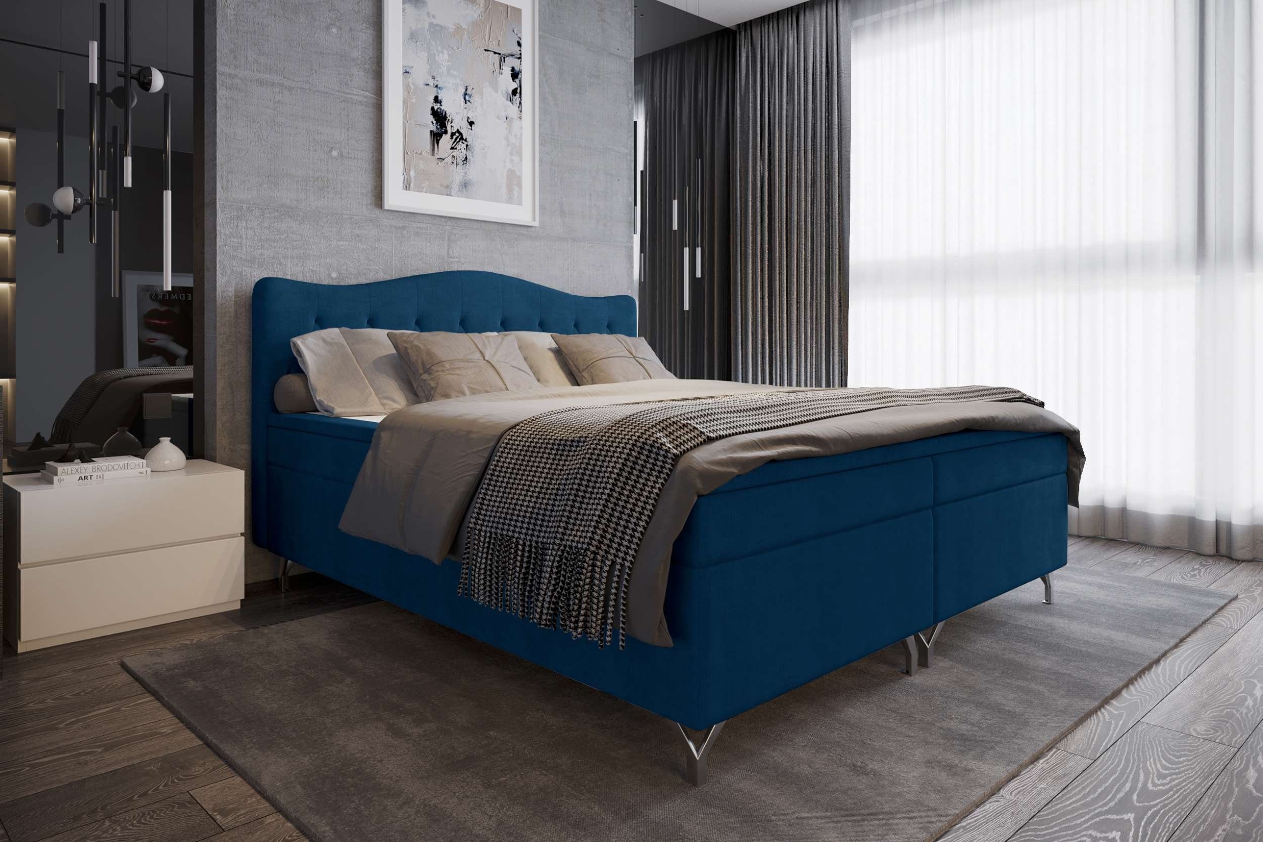 99rooms Boxspringbett Heaven (Schlafzimmerbett, Bett), mit günstig online kaufen