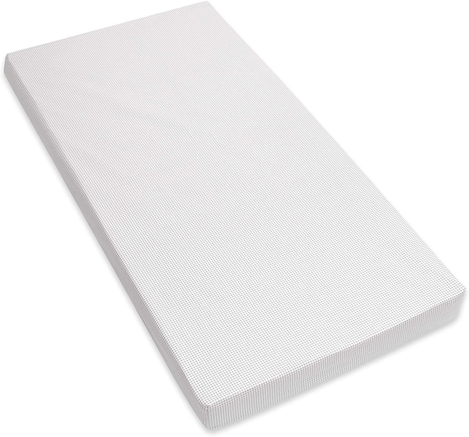 Amilian Spannbettlaken Spannbetttuch für Babybett Kinderbett Baby 100% Baumwolle 120x60 cm, Gummizug: an den Ecken, in vielen Mustern erhältlich