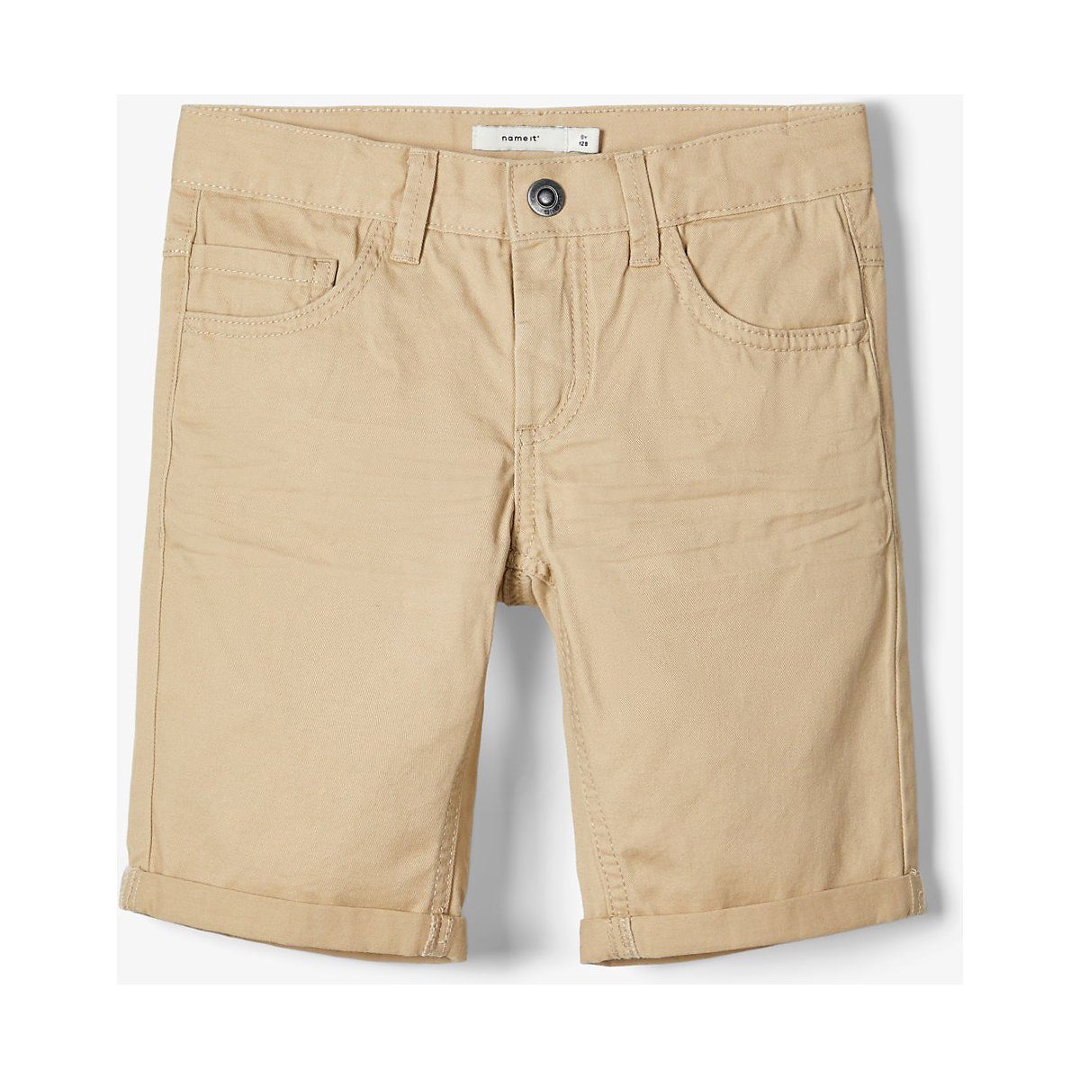 Kinder Teens (Gr. 128 - 182) Name It Shorts Shorts für Jungen, Organic Cotton