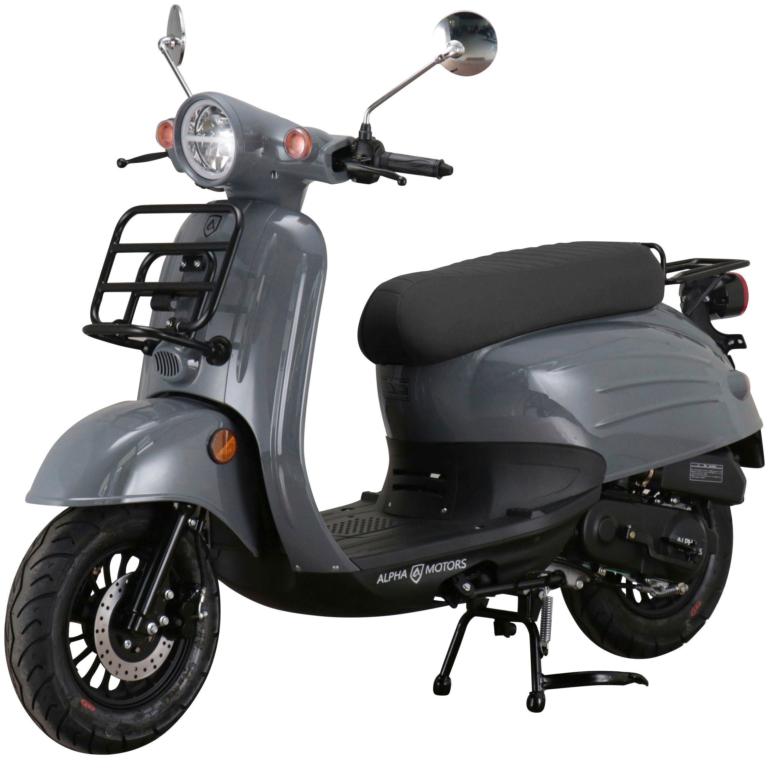 Alpha Motors Motorroller Adria, 50 ccm, 45 km/h, Euro 5, mit Lenkerschloss
