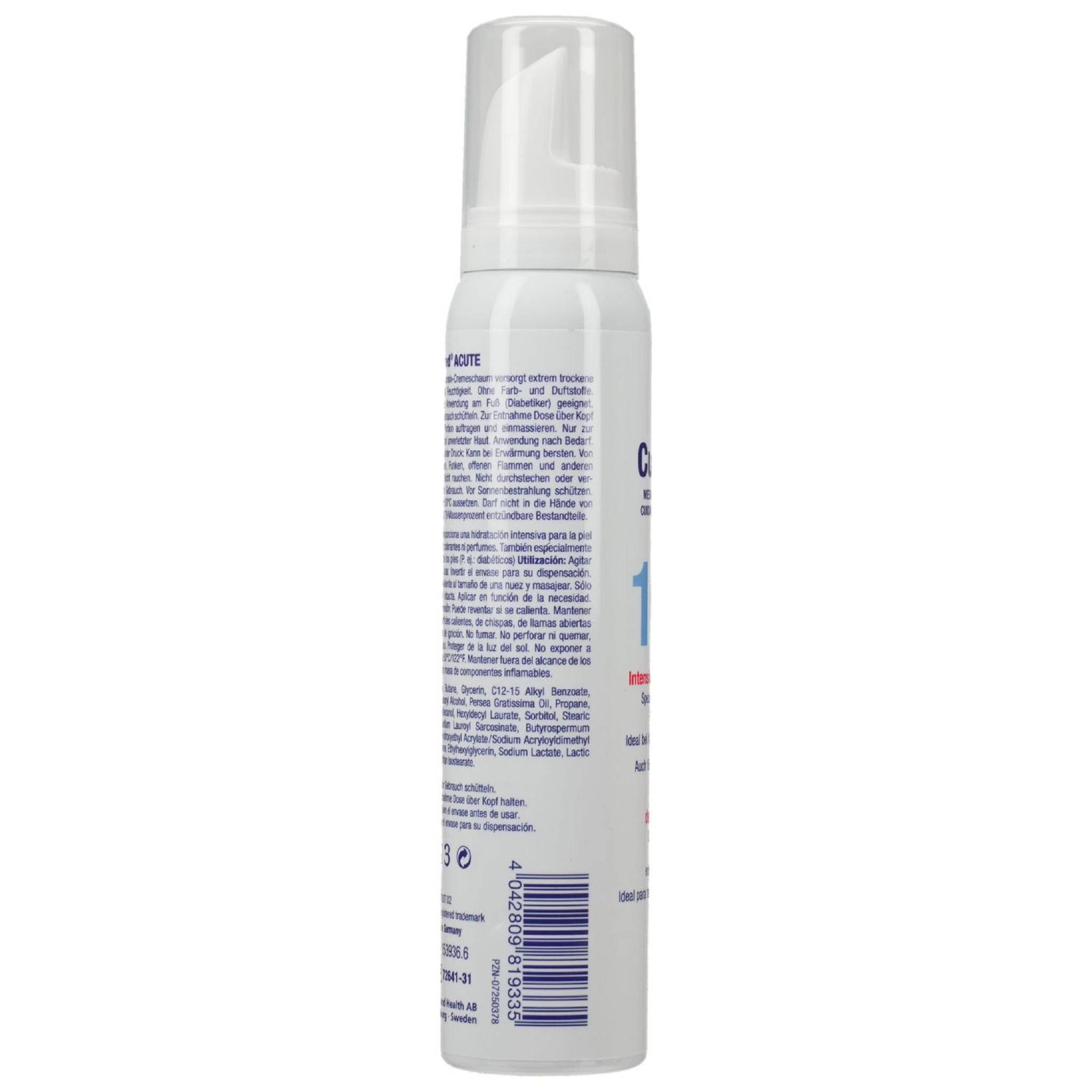 BSN medical GmbH Hautcreme CUTIMED Acute Intensiv Cremeschaum 10% Urea