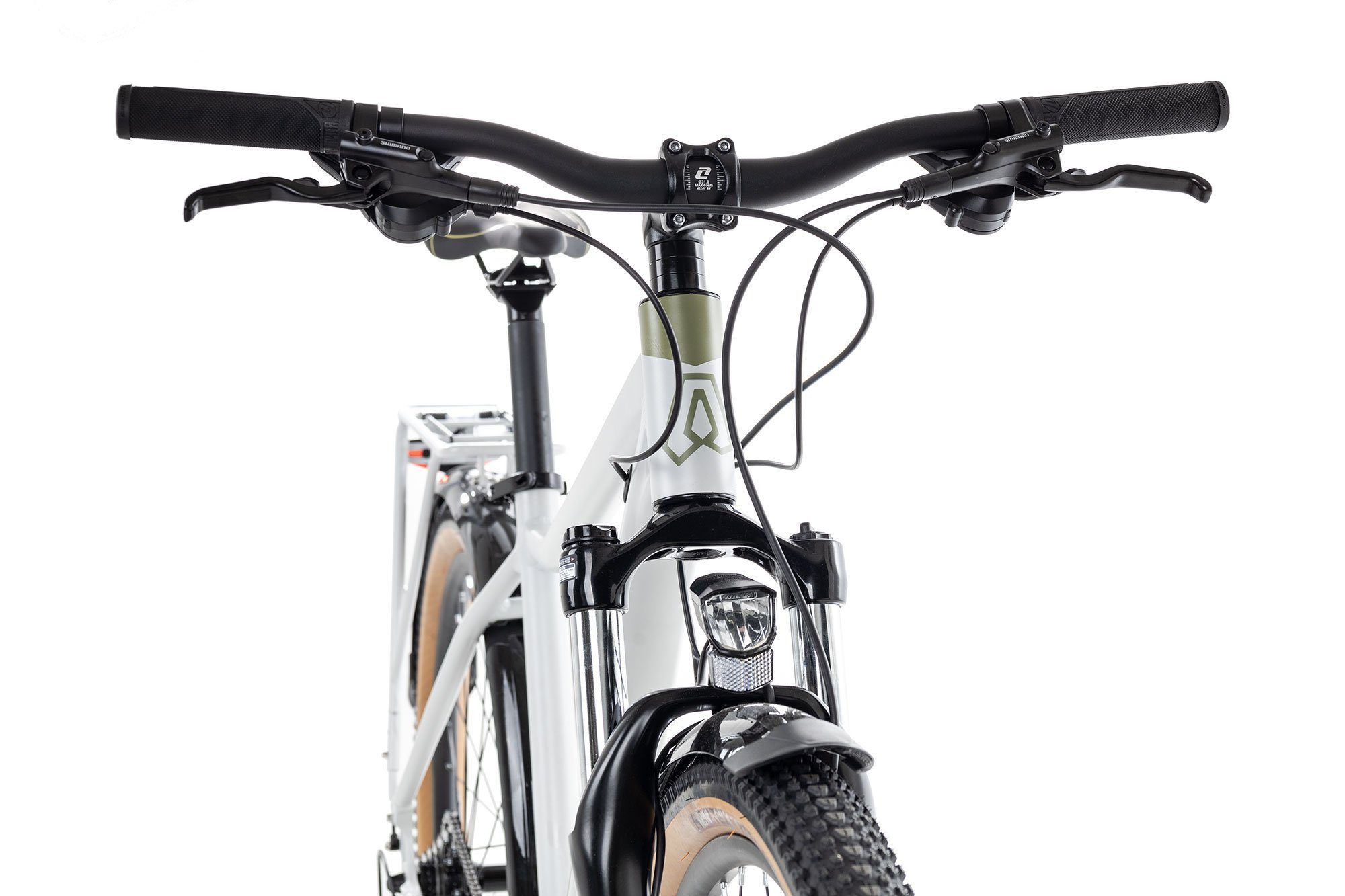 Axess Mountainbike LEENA Kettenschaltung, Gang Shimano schwarz/grau Street M3020 speed Acera 16 MTB-Hardtail 8 Schaltwerk, 2023