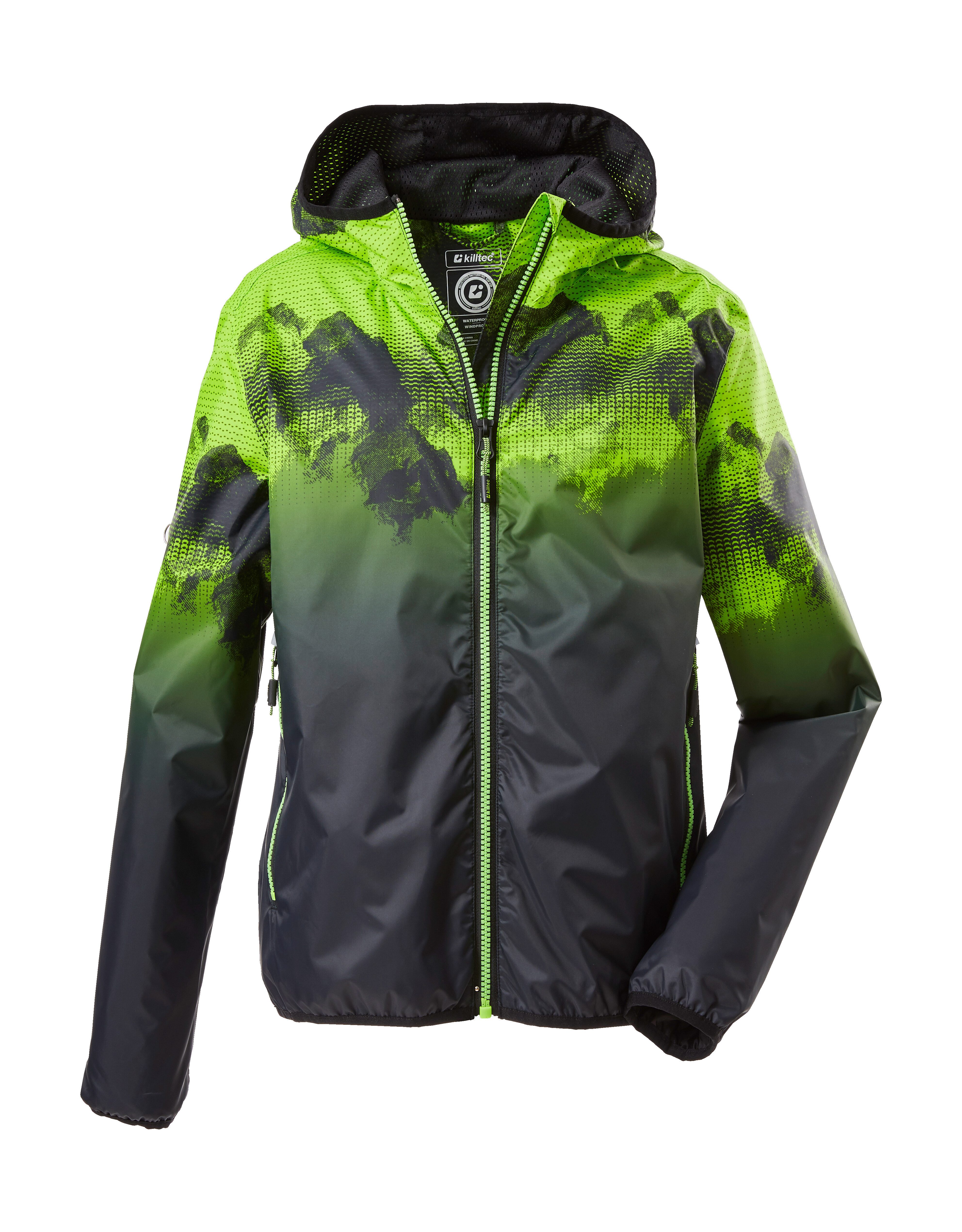 BYS Outdoorjacke B Killtec Lyse neongrün JCKT