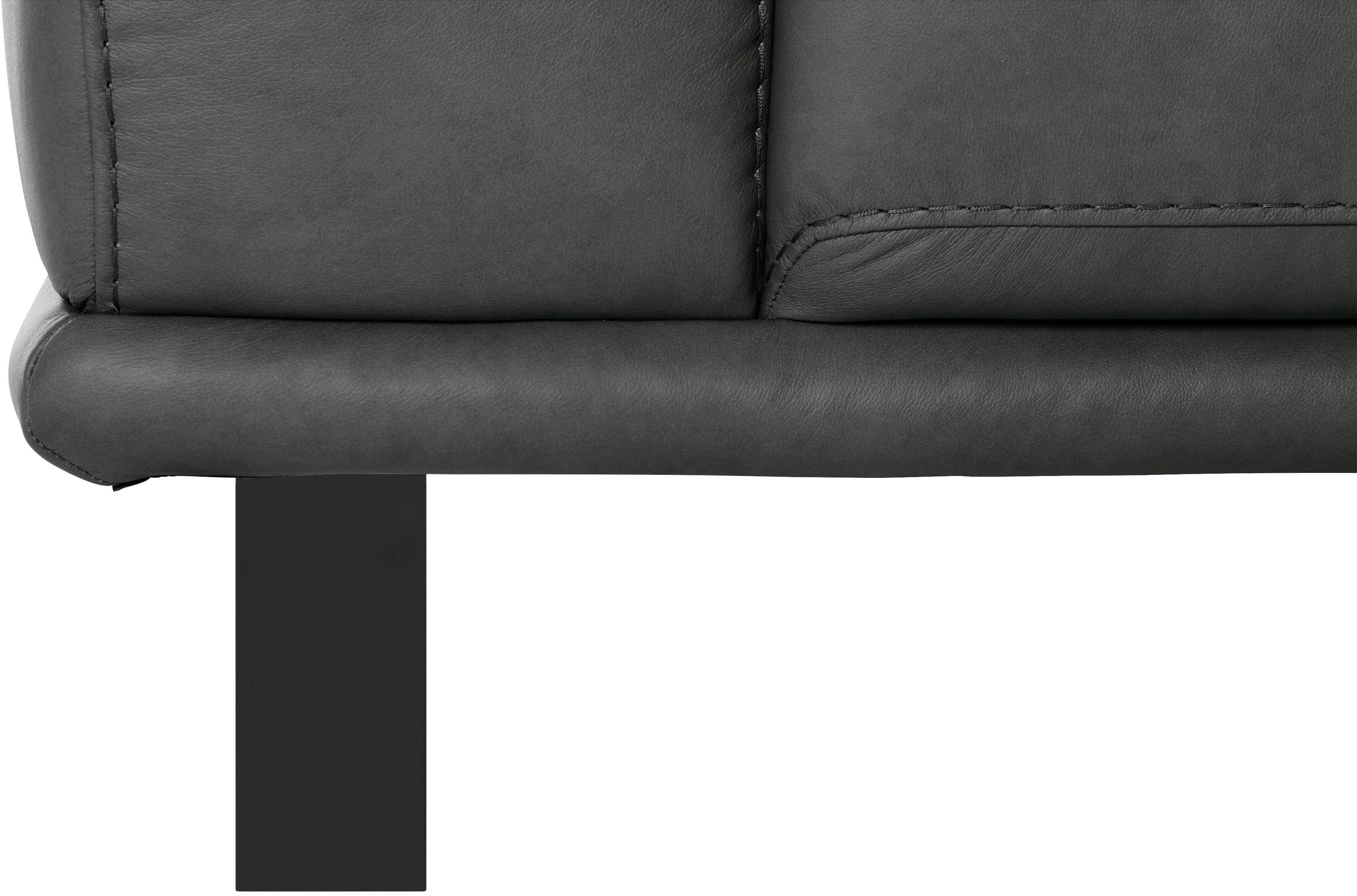 2,5-Sitzer Metallkufen Breite in montanaa, 212 Schwarz pulverbeschichtet, cm W.SCHILLIG mit