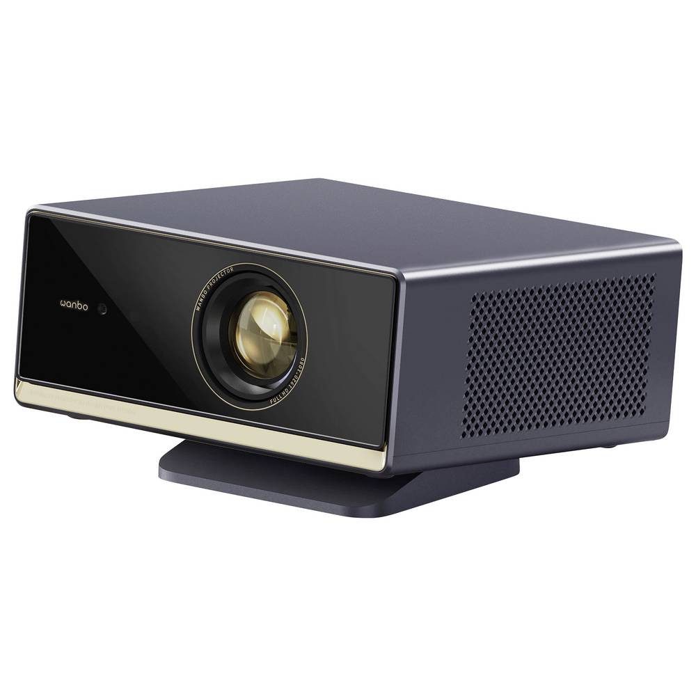 WANBO Beamer LED 1100 ANSI-Lumen 1920 x 1080 Full HD Full HD, Smart System, Beamer (Full HD, Smart System, integrierte Apps, WLAN)