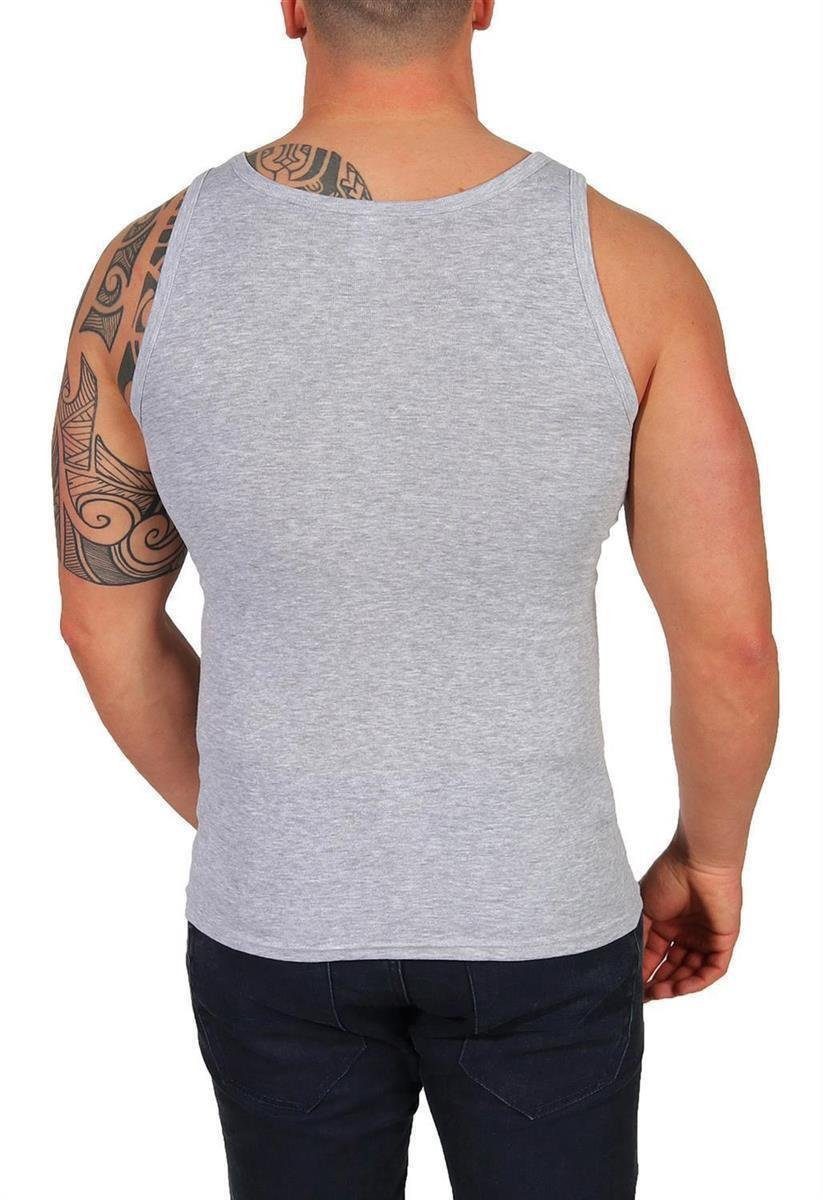 EloModa Unterhemd 4er Set Unterhemd Unterwäsche günstig online kaufen