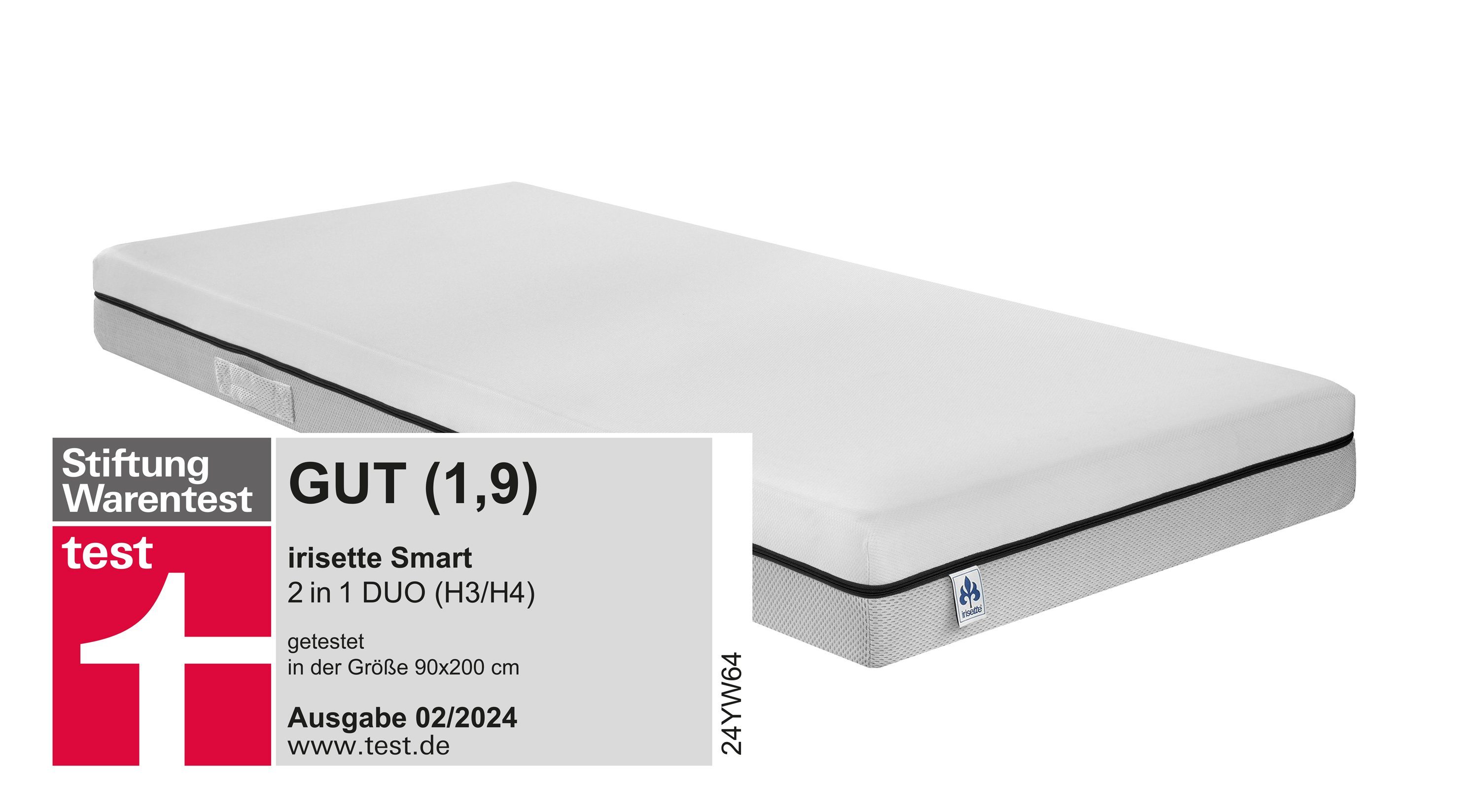 Kaltschaummatratze Smart, Wendematratze mit zwei unterschiedlich festen Lie günstig online kaufen