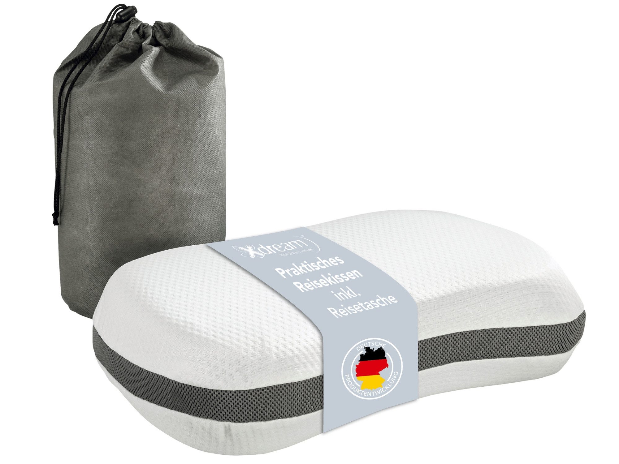 XDREAM Reisekissen ergonomisches Nackenkissen für unterwegs günstig online kaufen