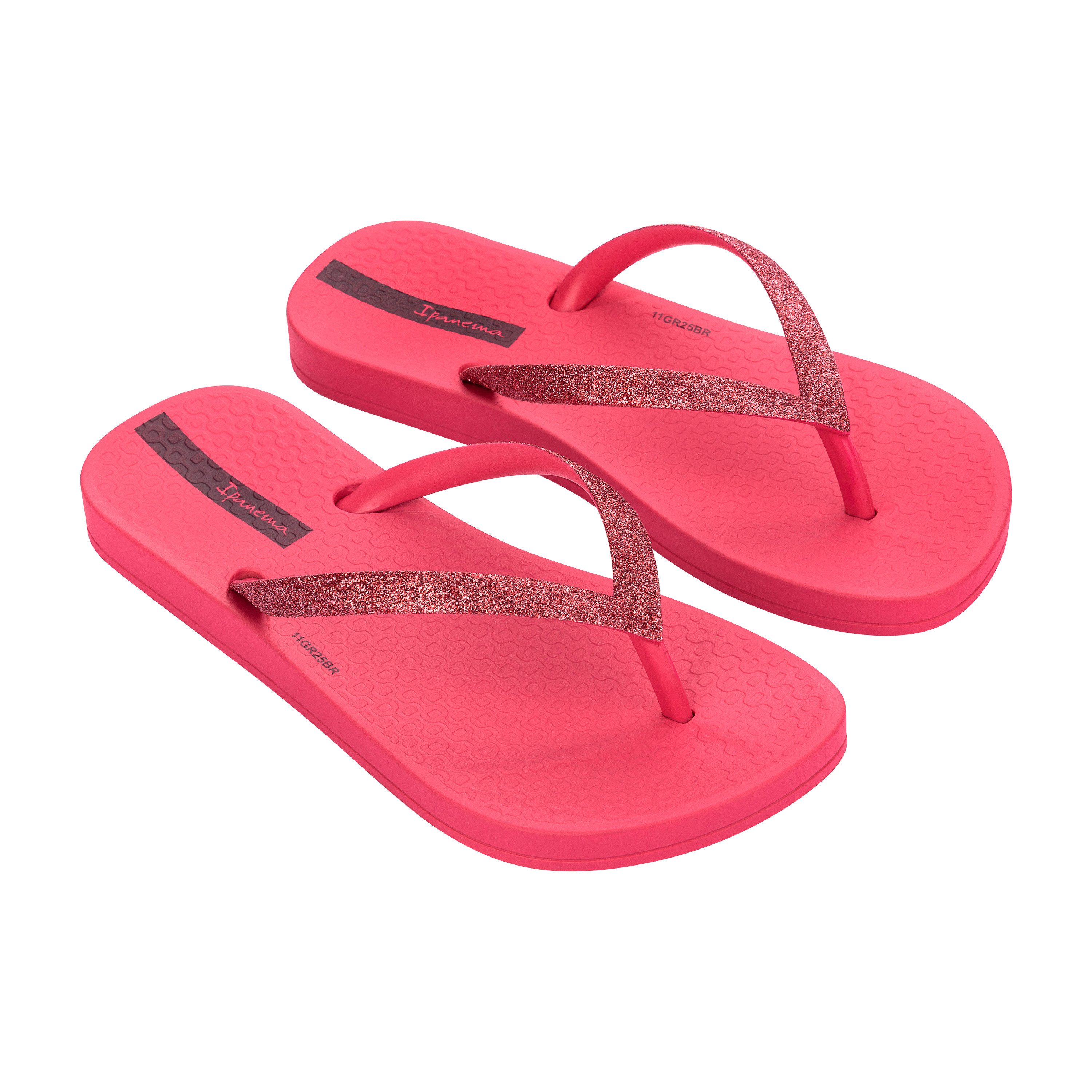 Ipanema ANT LOLITA KIDS - Zehentrenner / Flip Flop Zehentrenner Flip Flops - Glitzer-Riemen - anatomisches Fußbett - rutschfest