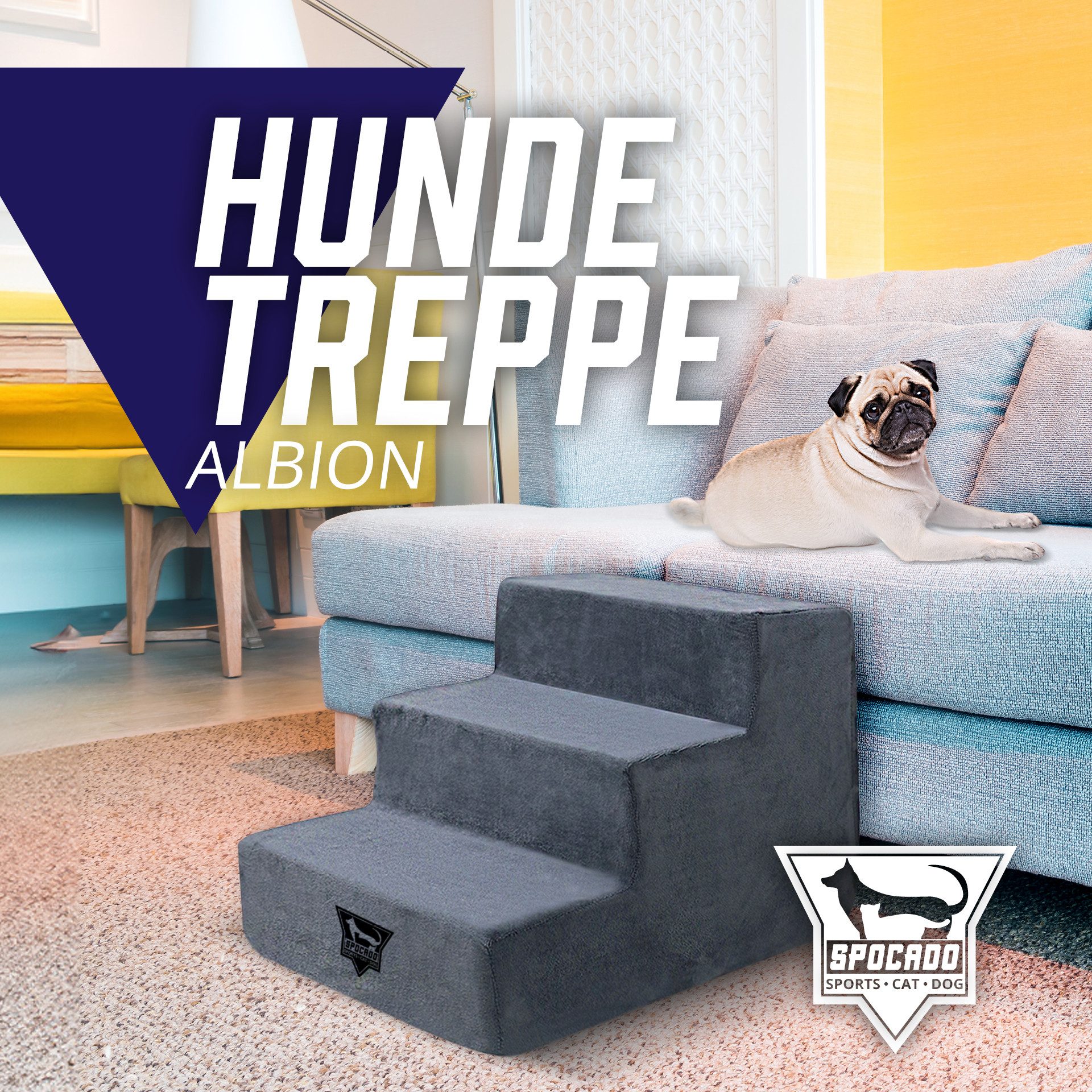 SPOCADO Haustiertreppe "Albion" günstig online kaufen
