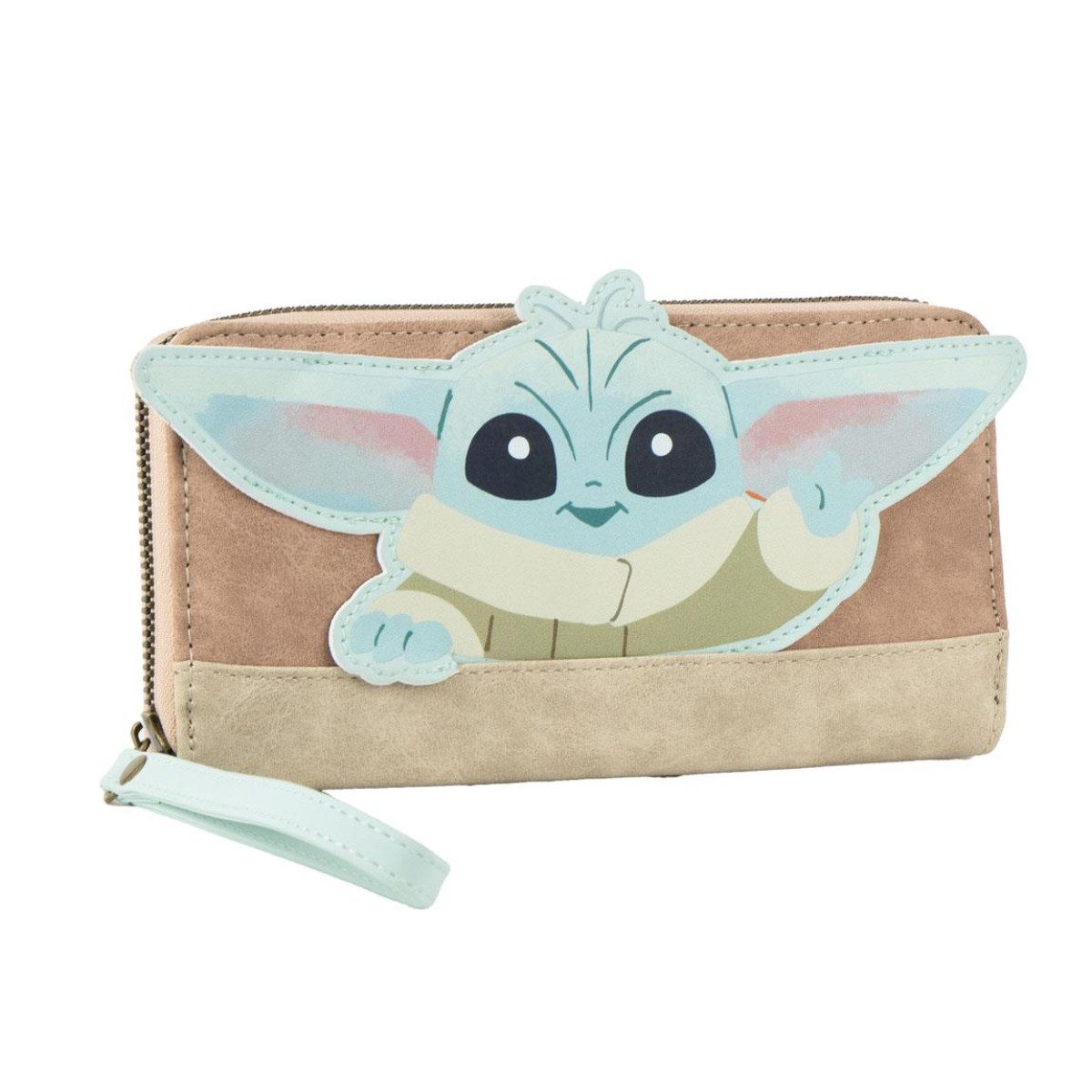 Cerda Brieftasche Star Wars Mandalorian Grogu Kunstleder 19x10x3 cm