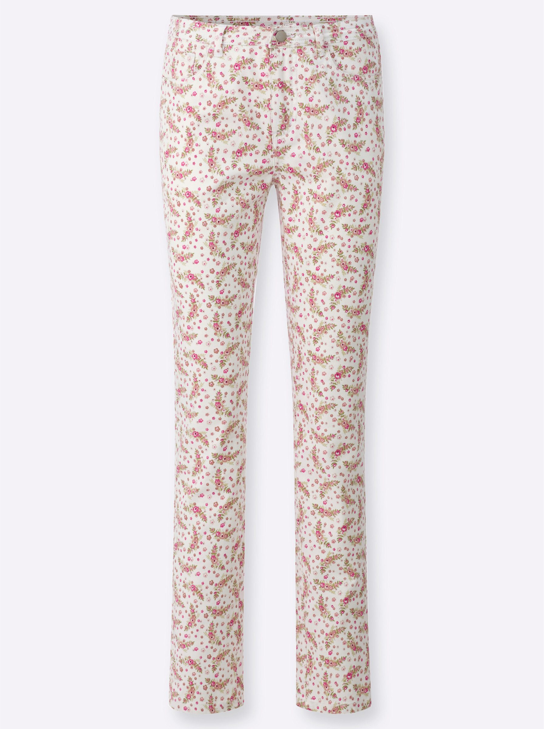 Sieh an! Bequeme Jeans Jeans leicht vertieft