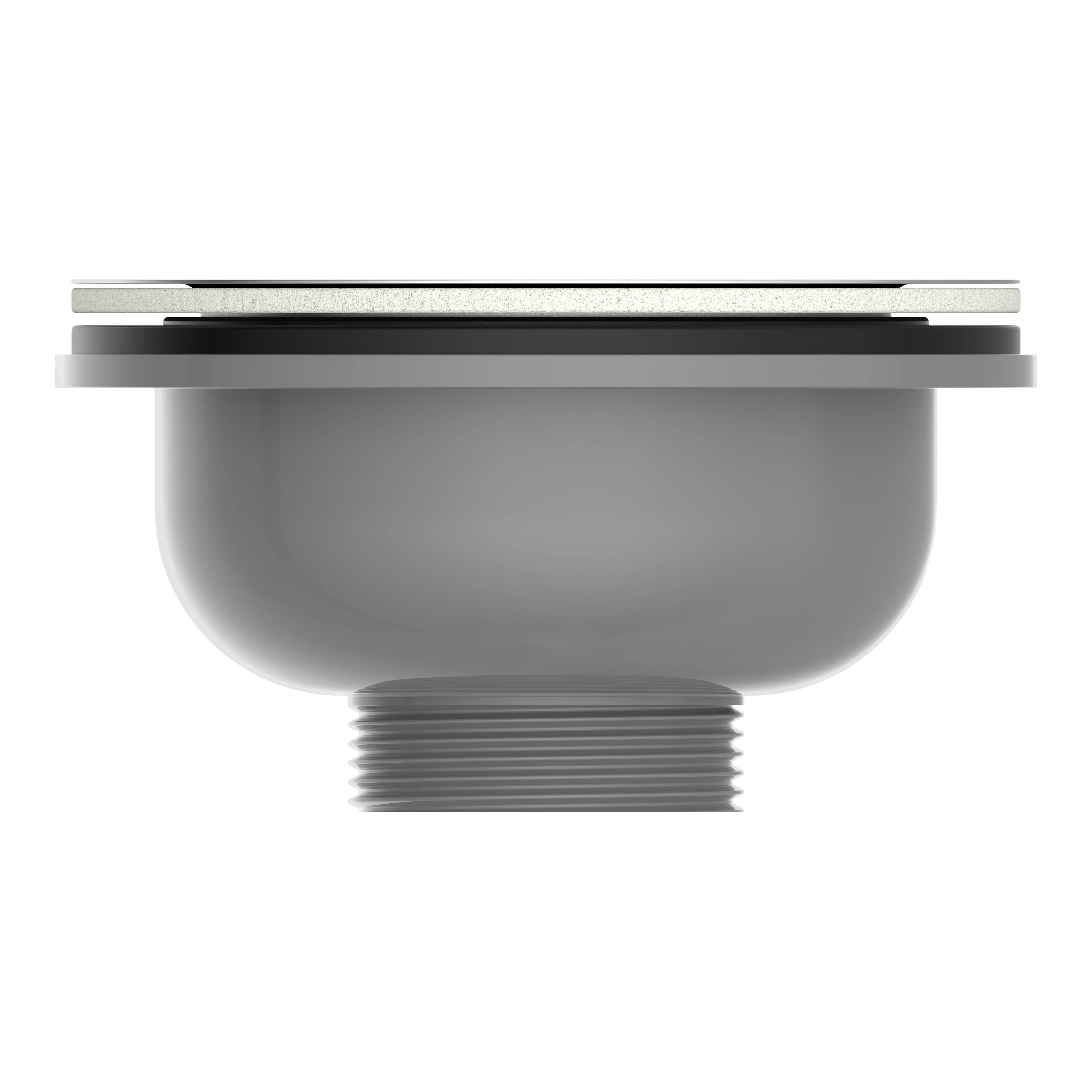 Kirchhoff Ablaufventil ECO-SAVE, Korbventil, 1 1/2"AG, Edelstahl, Sieb, Ø 114 mm